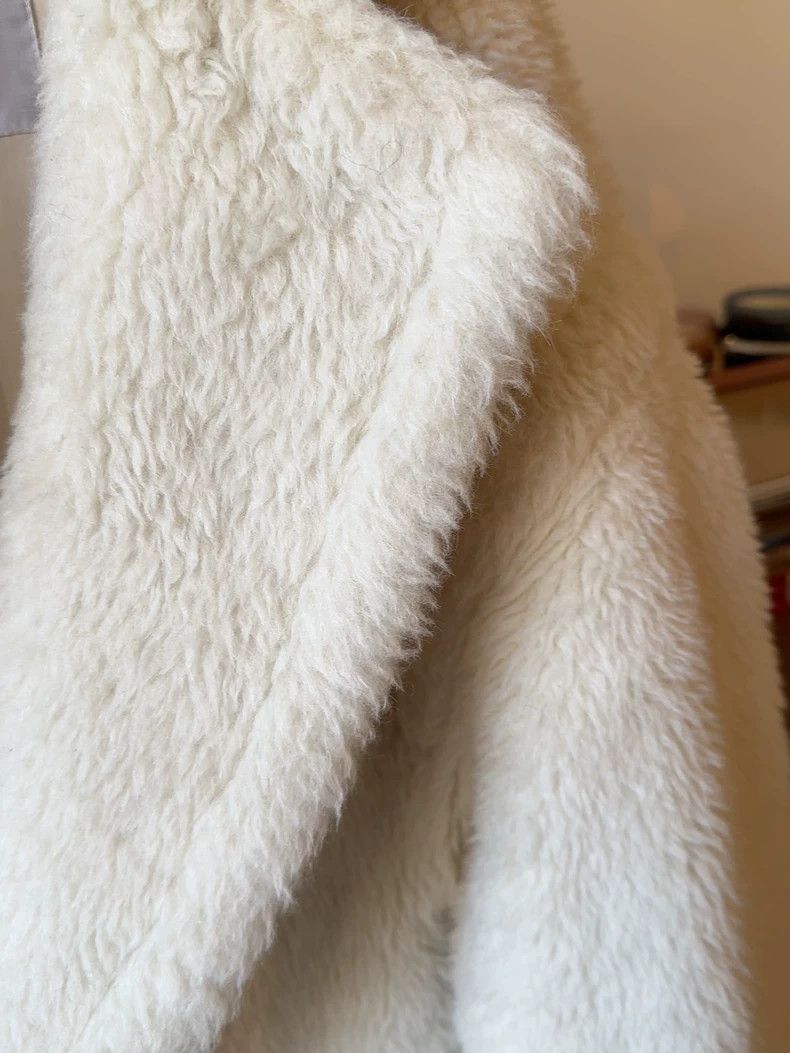 Max Mara Max Mara White Teddy Coat Size XS / US 0-2 / IT 36-38 - 3 Thumbnail