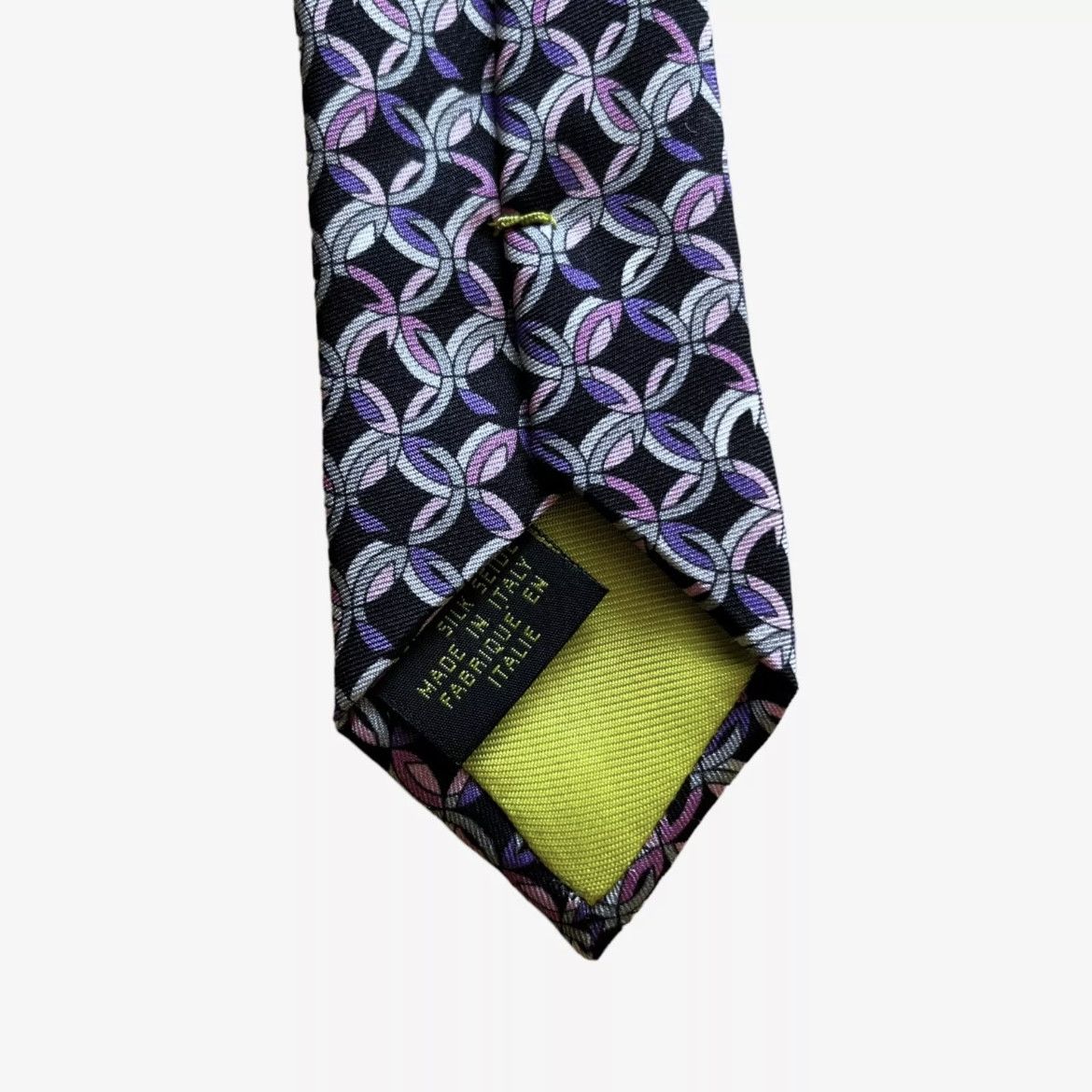 Vintage Vintage 90s Emilio Pucci Firenze Abstract Print Silk Tie Size ONE SIZE - 3 Thumbnail