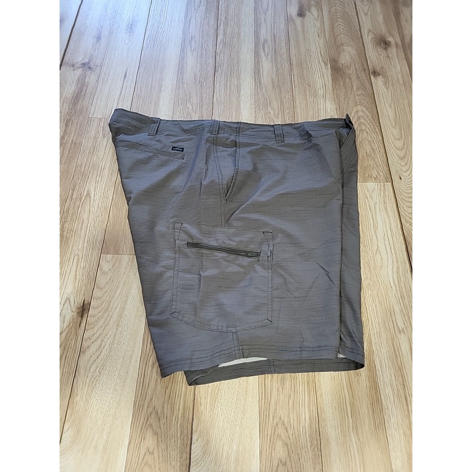 Lee Lee Dungarees Shorts Utility Security Pocket Sz. 42 X 10 Gray Stretch New Hiking Satin? Size US 42 / EU 58 - 4 Thumbnail