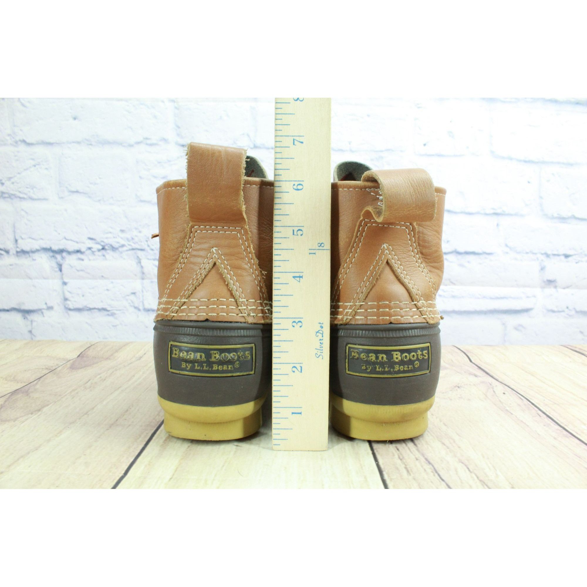 L.L. Bean × Leather LL Bean Women's Unlined Ankle Duck Boots Size US 9 / IT 39 - 6 Thumbnail