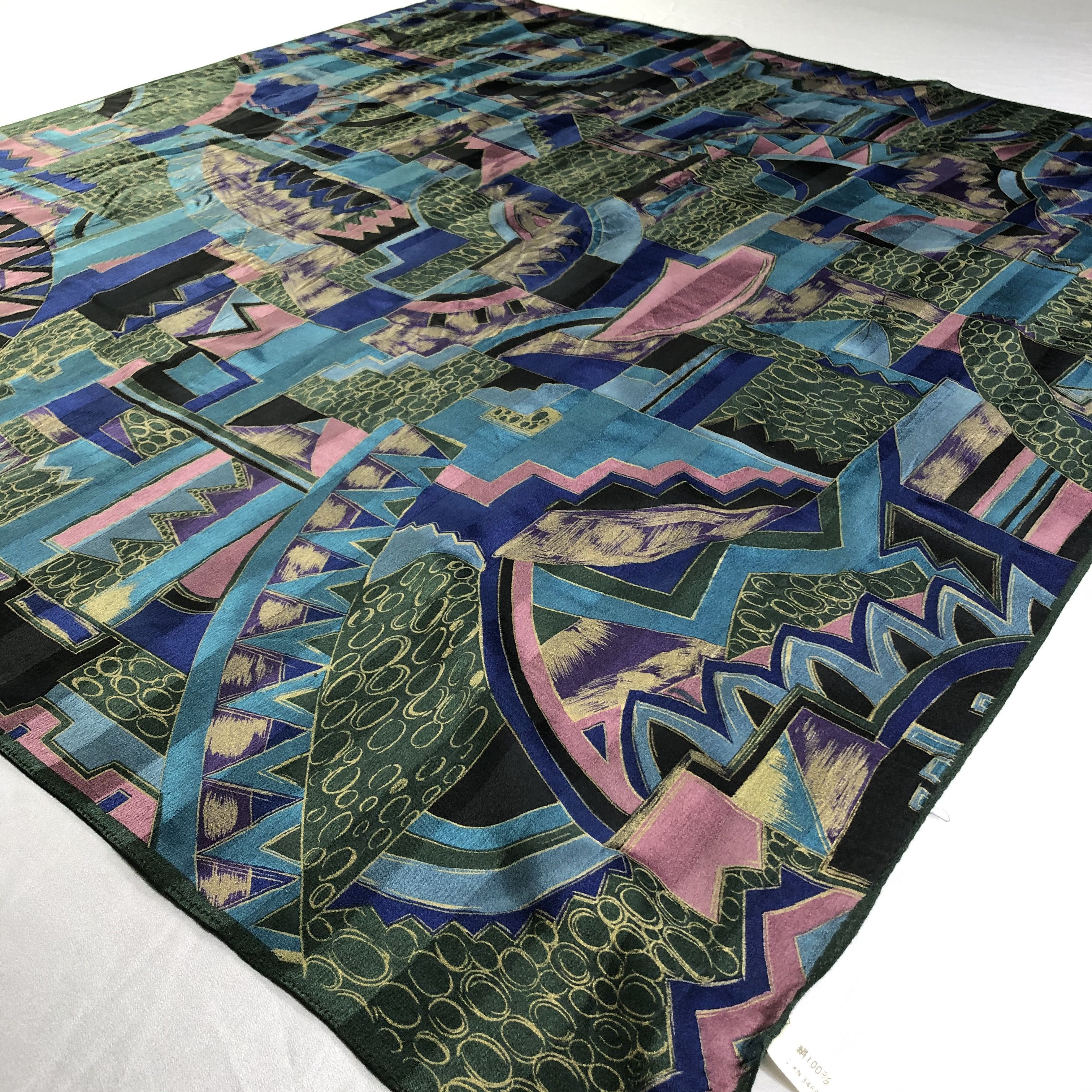 Vintage Vintage Silk Scarf Size ONE SIZE - 4 Thumbnail