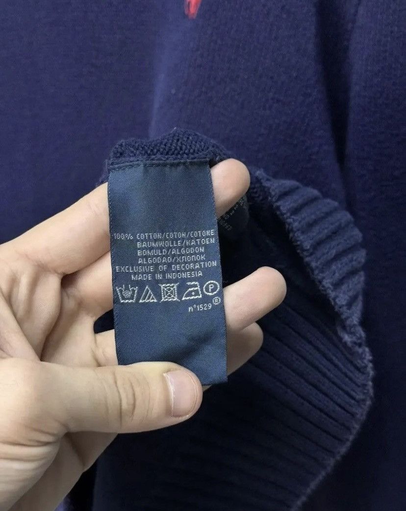 Polo Ralph Lauren Polo Ralph Lauren Wool Cable Knit Blue Sweater Size US M / EU 48-50 / 2 - 4 Thumbnail