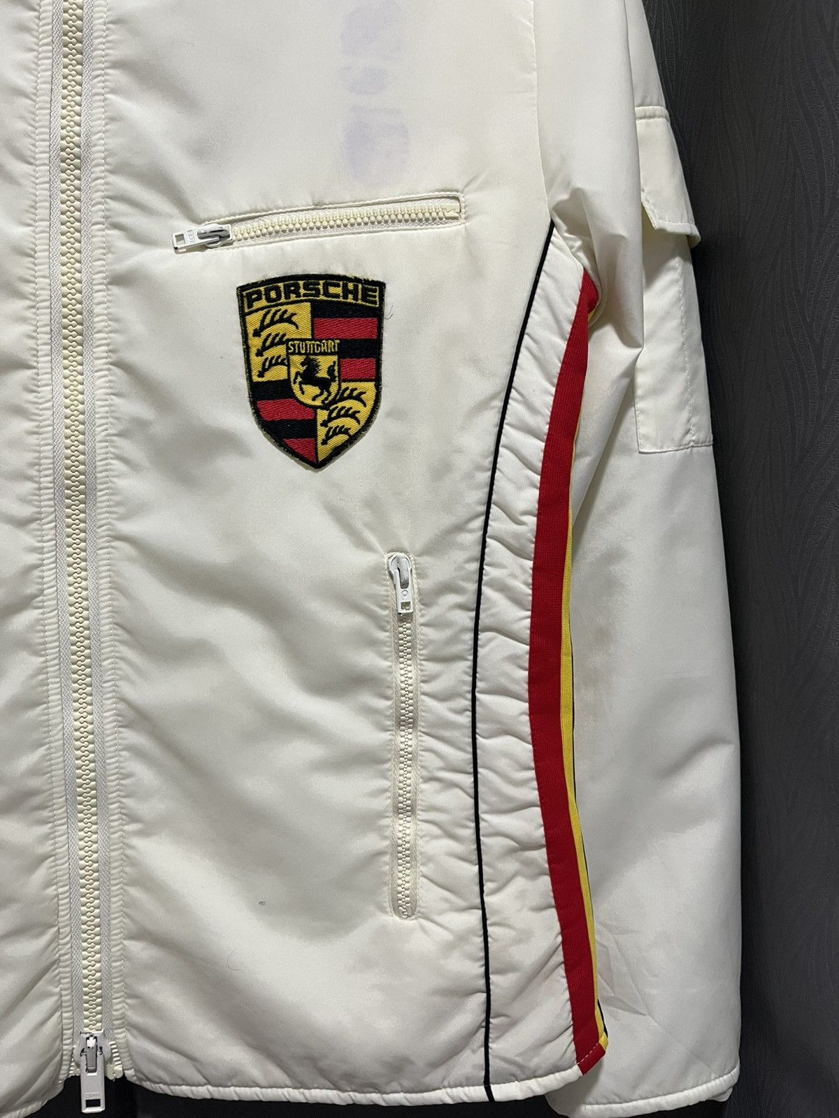 Porsche Design × Sports Specialties × Vintage RARE! Vintage 80s Porsche Ladies Down Jacket Size XL / US 12-14 / IT 48-50 - 4 Thumbnail