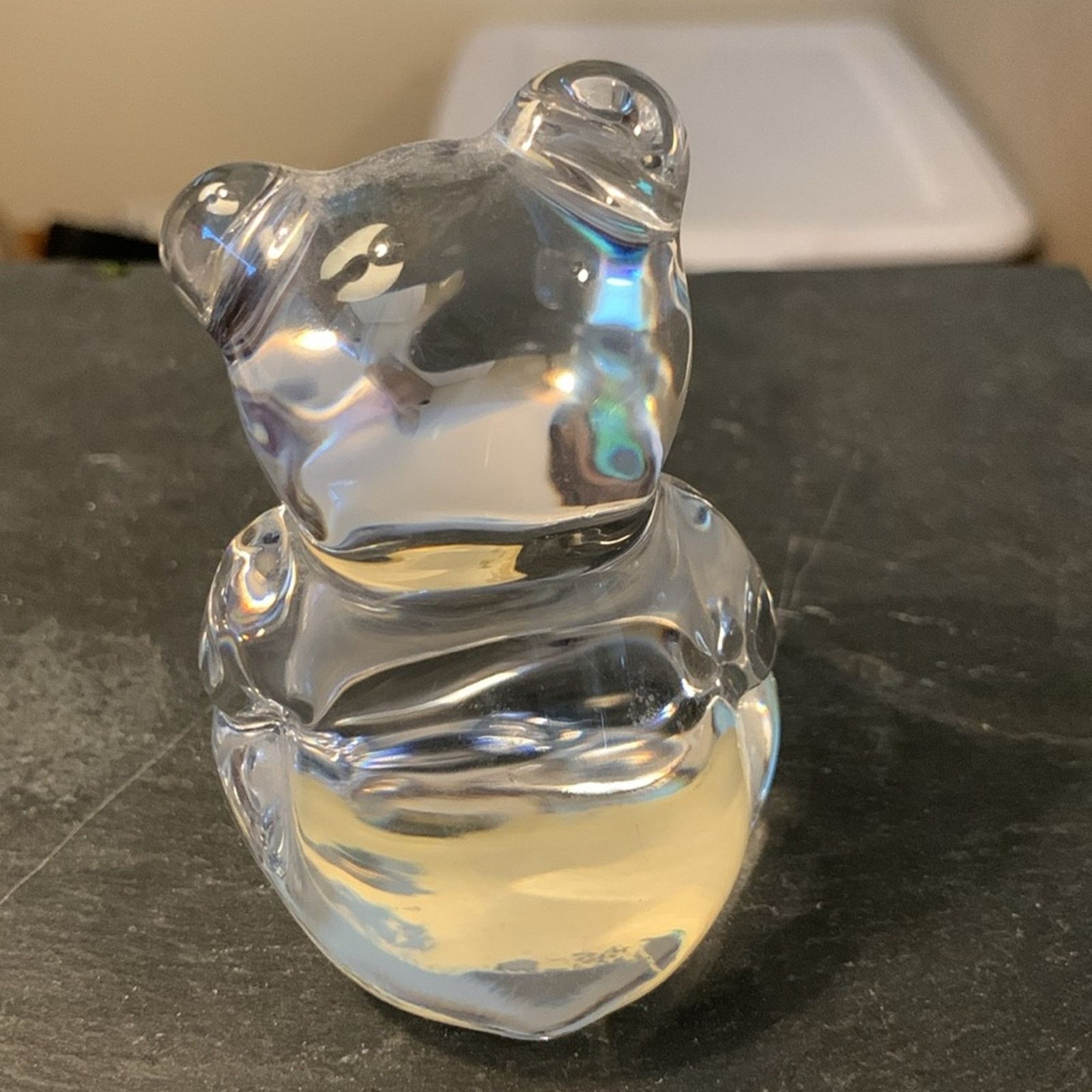 Vintage Princess House lead crystal teddy bear figurine West Germany Size ONE SIZE - 3 Thumbnail