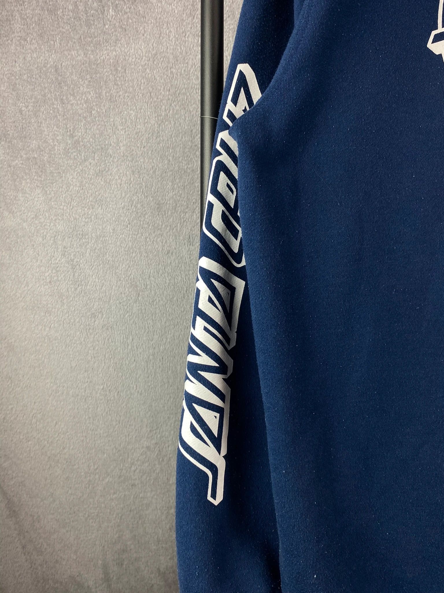 Santa Cruz Skateboards Santa Cruz hoodie blue vintage skateboarding streetwear Size US L / EU 52-54 / 3 - 3 Thumbnail