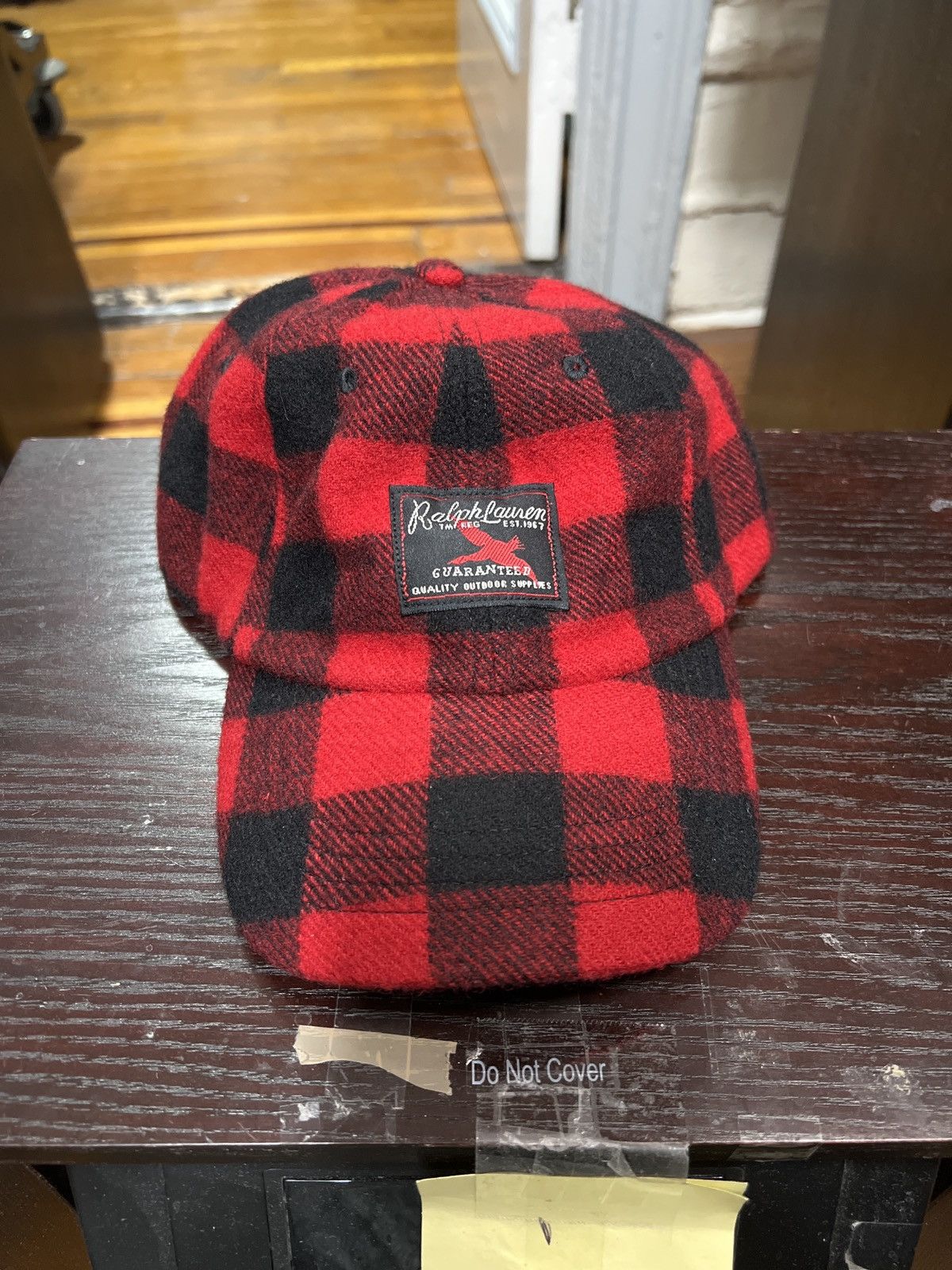 image of Polo Ralph Lauren Ralph Laurent Polo Lumberjack Strap Hat in Red, Men's
