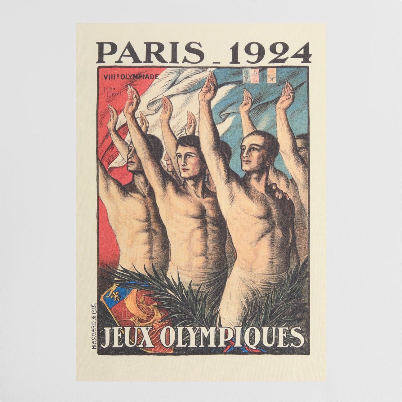 Kith Kith for Olympics Heritage Paris 1924 Vintage Tee XXL Size US XXL / EU 58 / 5 - 3 Thumbnail