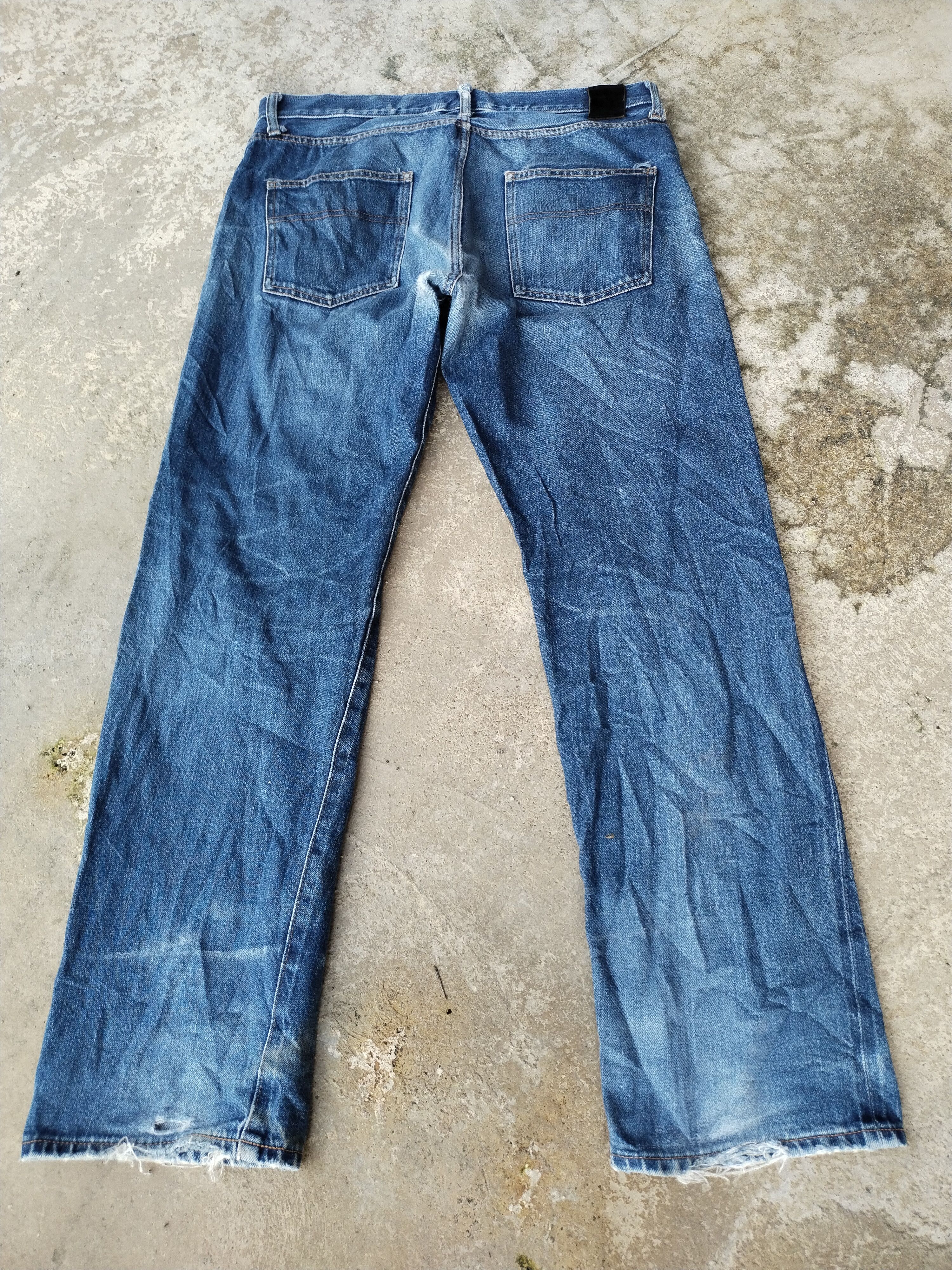 Stussy Vintage Stussy Selvedge Distressed Jeans RARE Punk Size 36" / US 14 / IT 50 - 15 Thumbnail