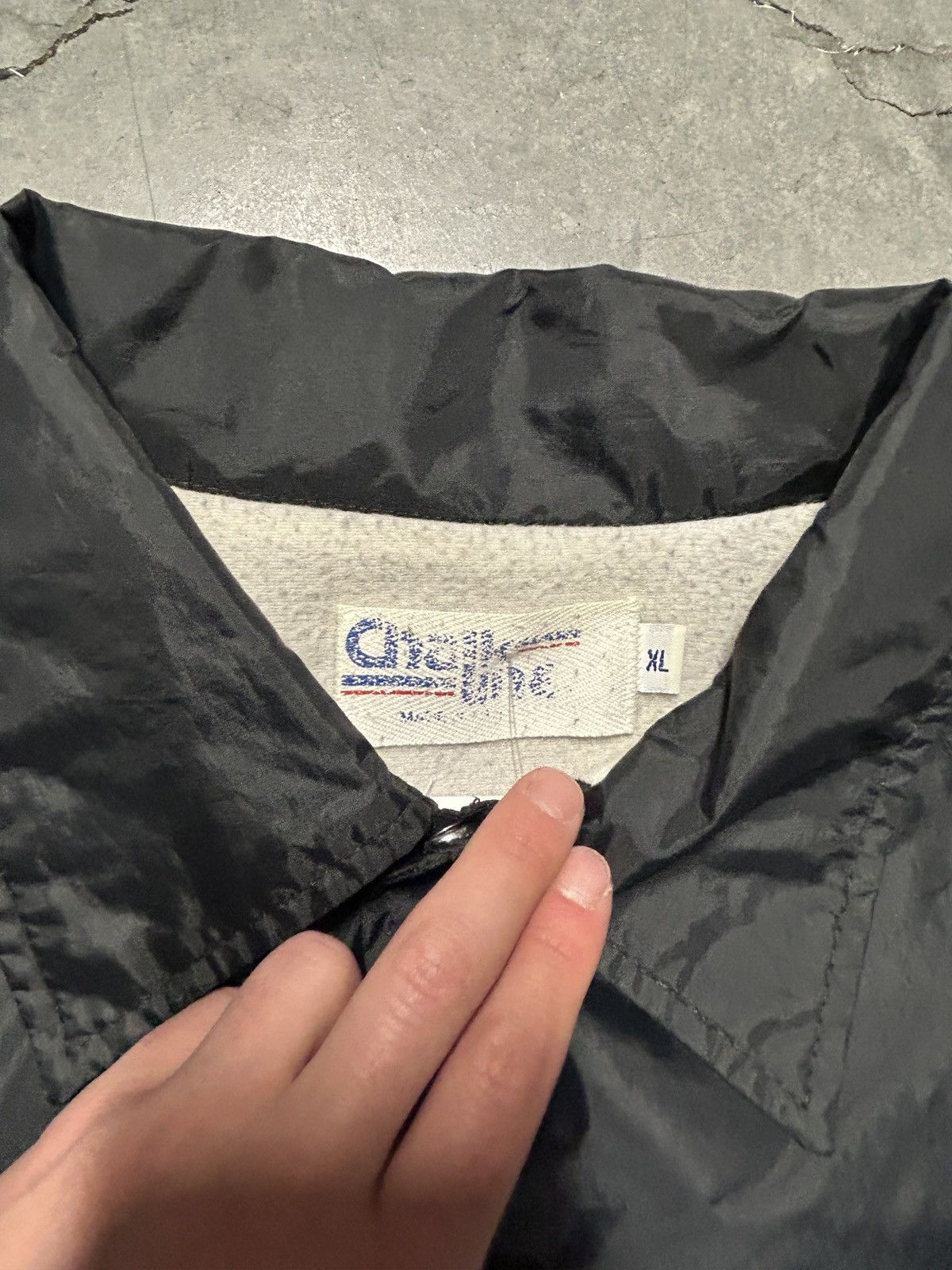 Chalk Line Vintage 90s Los Angeles Kings Fleece Lined Jacket Size US XL / EU 56 / 4 - 3 Thumbnail