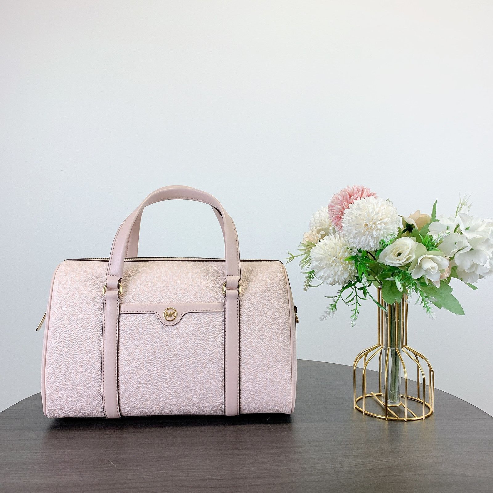 Michael Kors Michael Kors 35S4GTFS2B Jet Set Medium Signature PWDR BLSH Size ONE SIZE - 1 Thumbnail