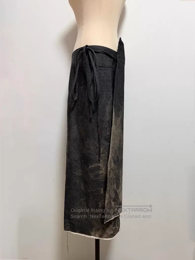 Atelier Suppan ATELIER SUPPAN Tie-dye denim skirt| Size 28" / US 6 / IT 42 - 3 Thumbnail