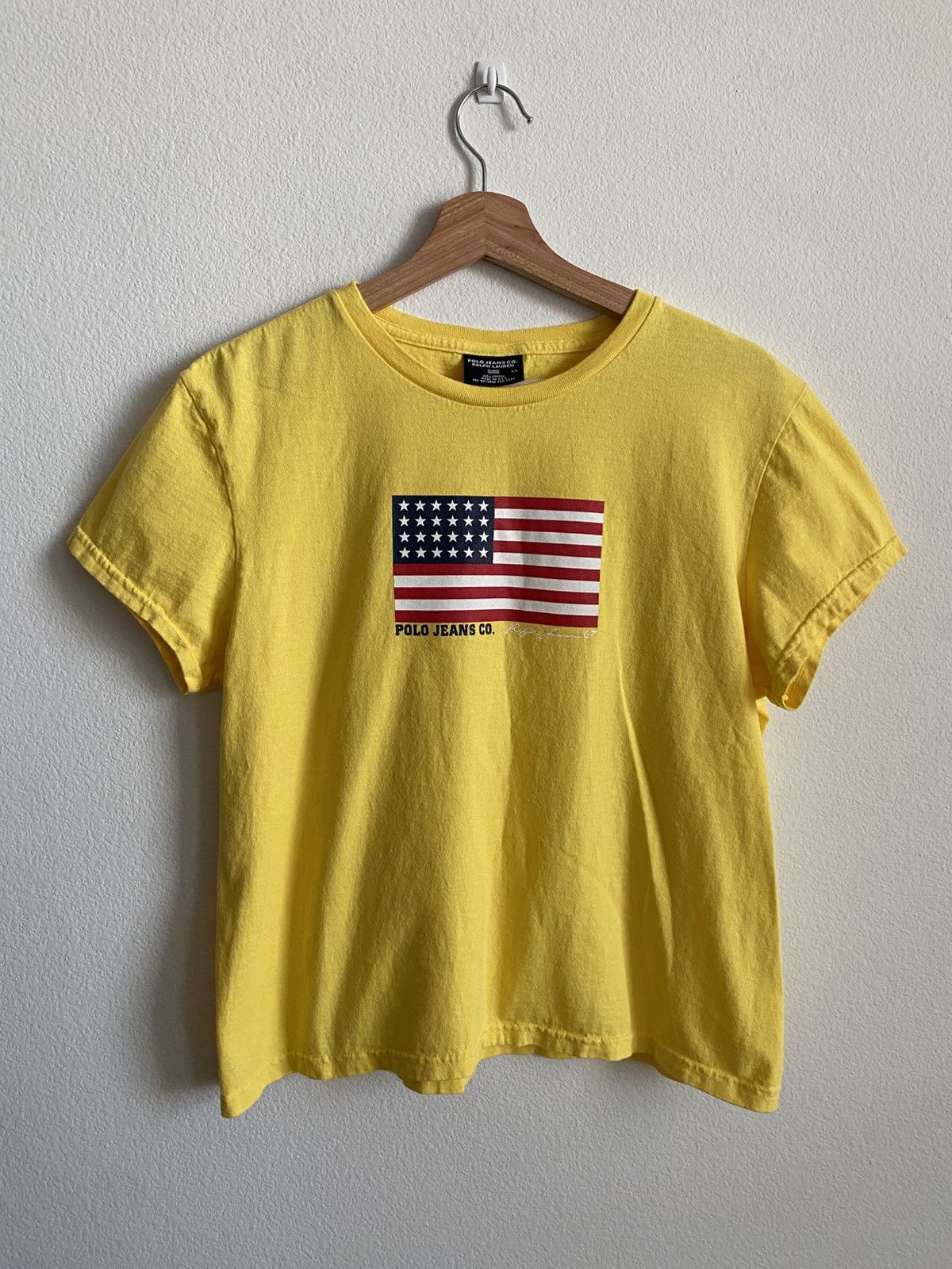 Polo Ralph Lauren Vintage Polo Sport Ralph Lauren Flag Tee Size XL / US 12-14 / IT 48-50 - 1 Thumbnail