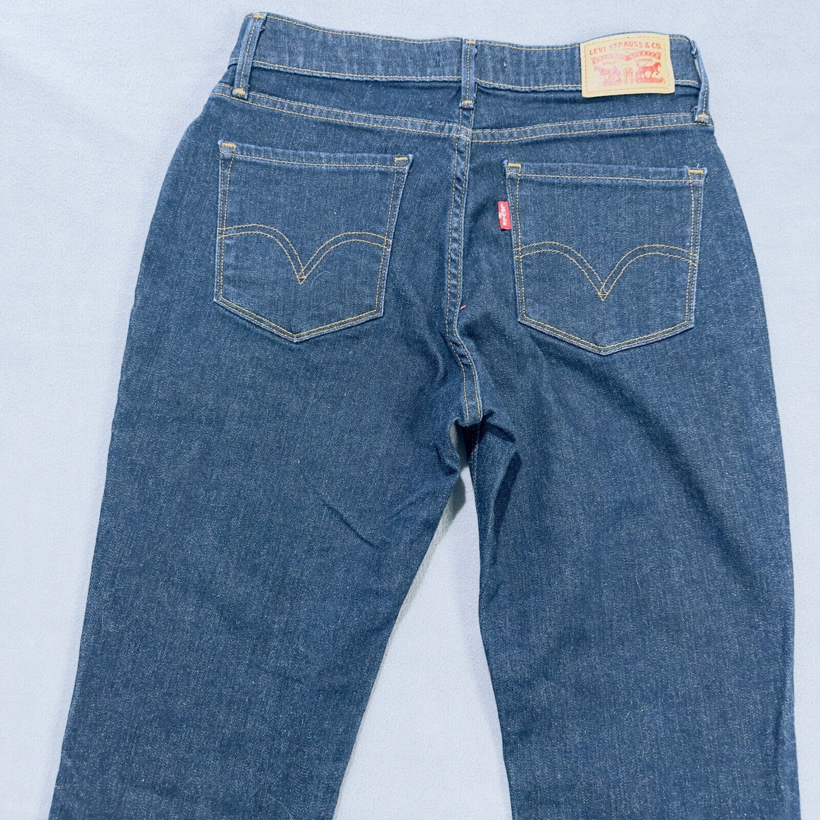 Levi's Womens Levis 525 Perfect Straight Slim Stretch Jeans Sz 4 Size 27" / US 4 / IT 40 - 7 Thumbnail