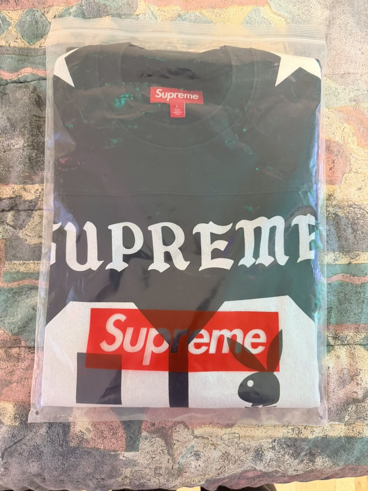 Playboy × Supreme Supreme playboy longsleeve size large black Size US L / EU 52-54 / 3 - 1 Thumbnail