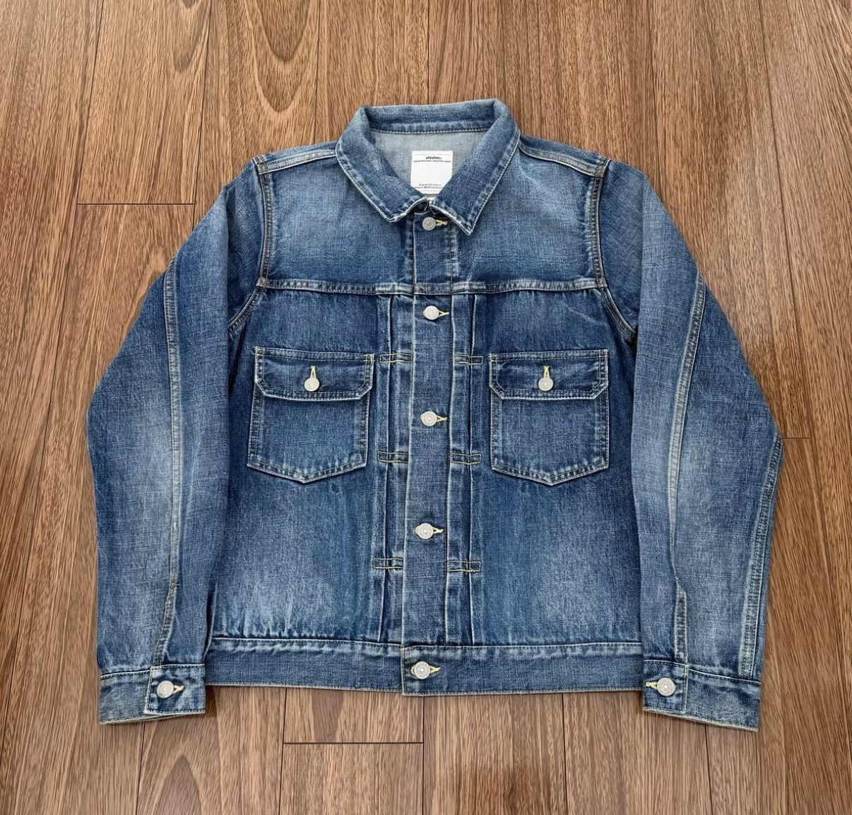 Visvim VISVIM 18SS 101 DAMAGED JKT Denim Jacket Size US M / EU 48-50 / 2 - 1 Thumbnail