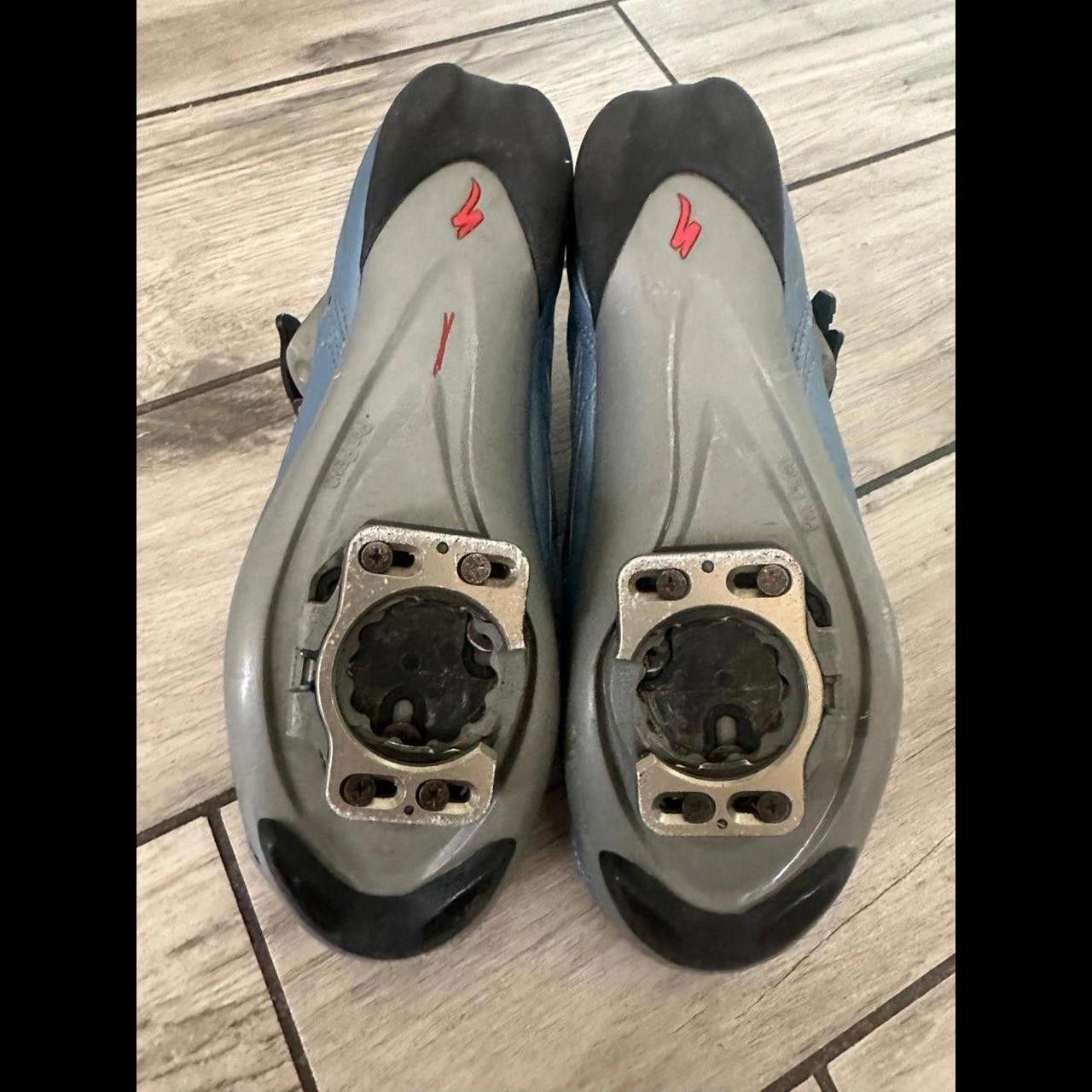 Designer Specialized Bg Blue Leather Cycling Size US 9.5 / EU 42-43 - 6 Thumbnail