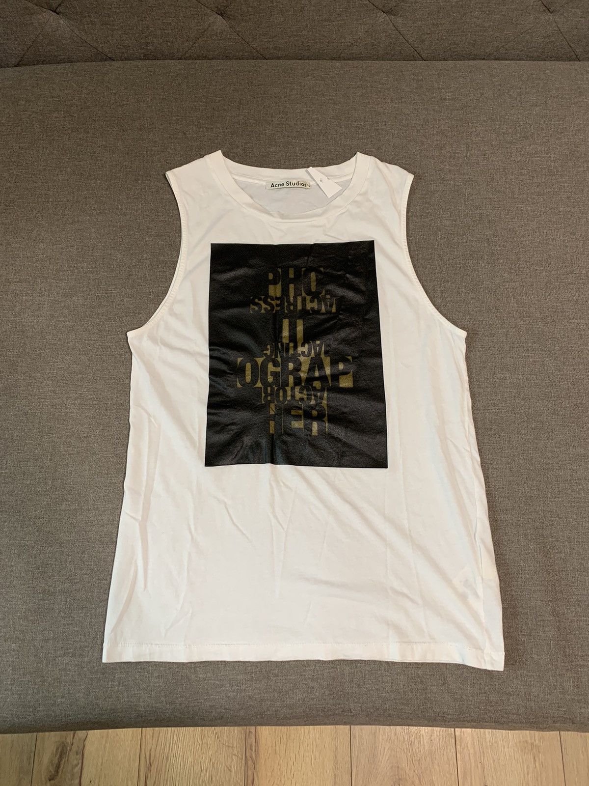 Acne Studios Acne Studios SS14 Zony Theatre Sleeveless Tank Top Size US XS / EU 42 / 0 - 1 Thumbnail