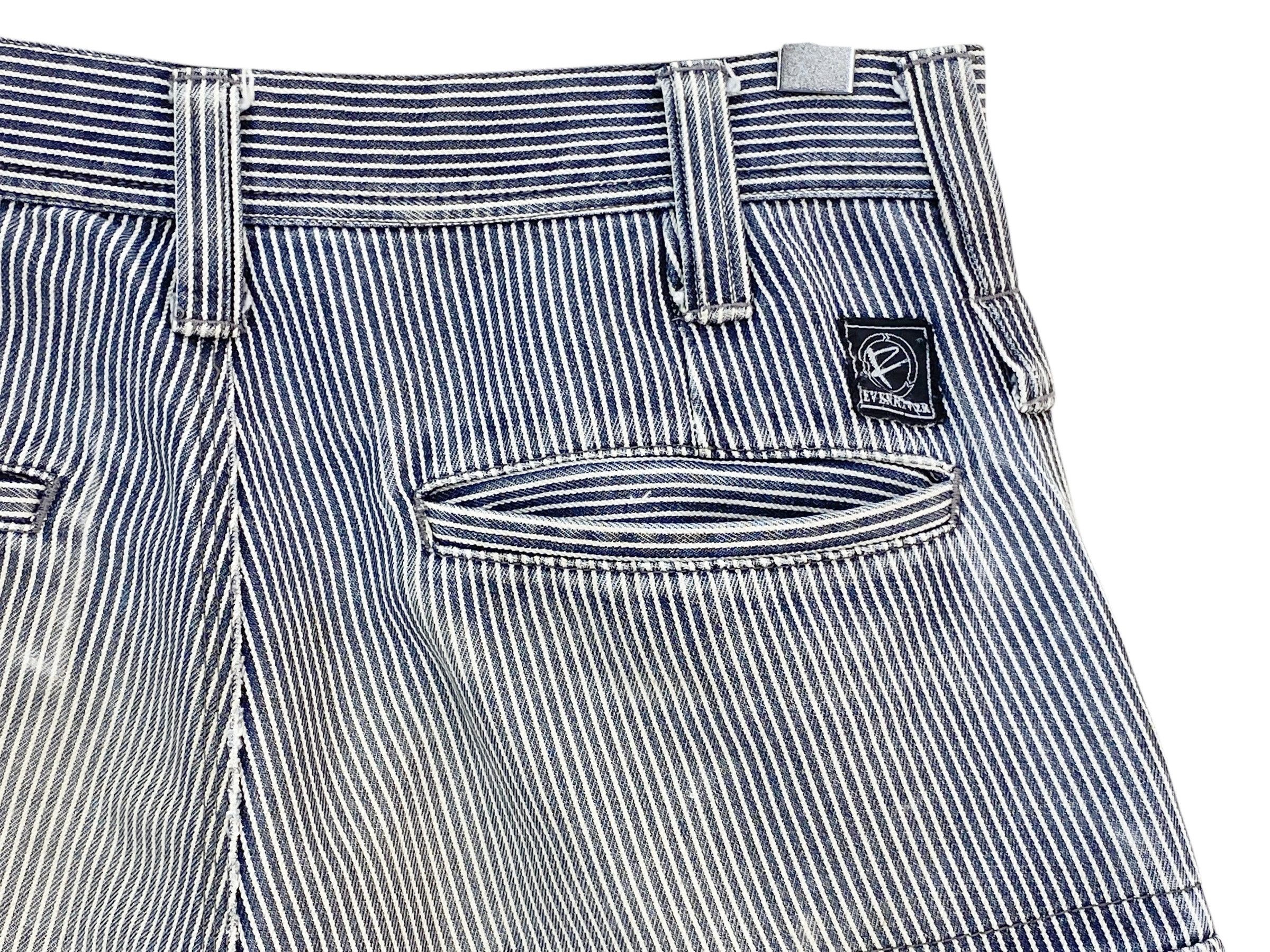 Japanese Brand Evenriver Cargo Pants Stripes Hickory Skateboard Size US 29 - 9 Thumbnail