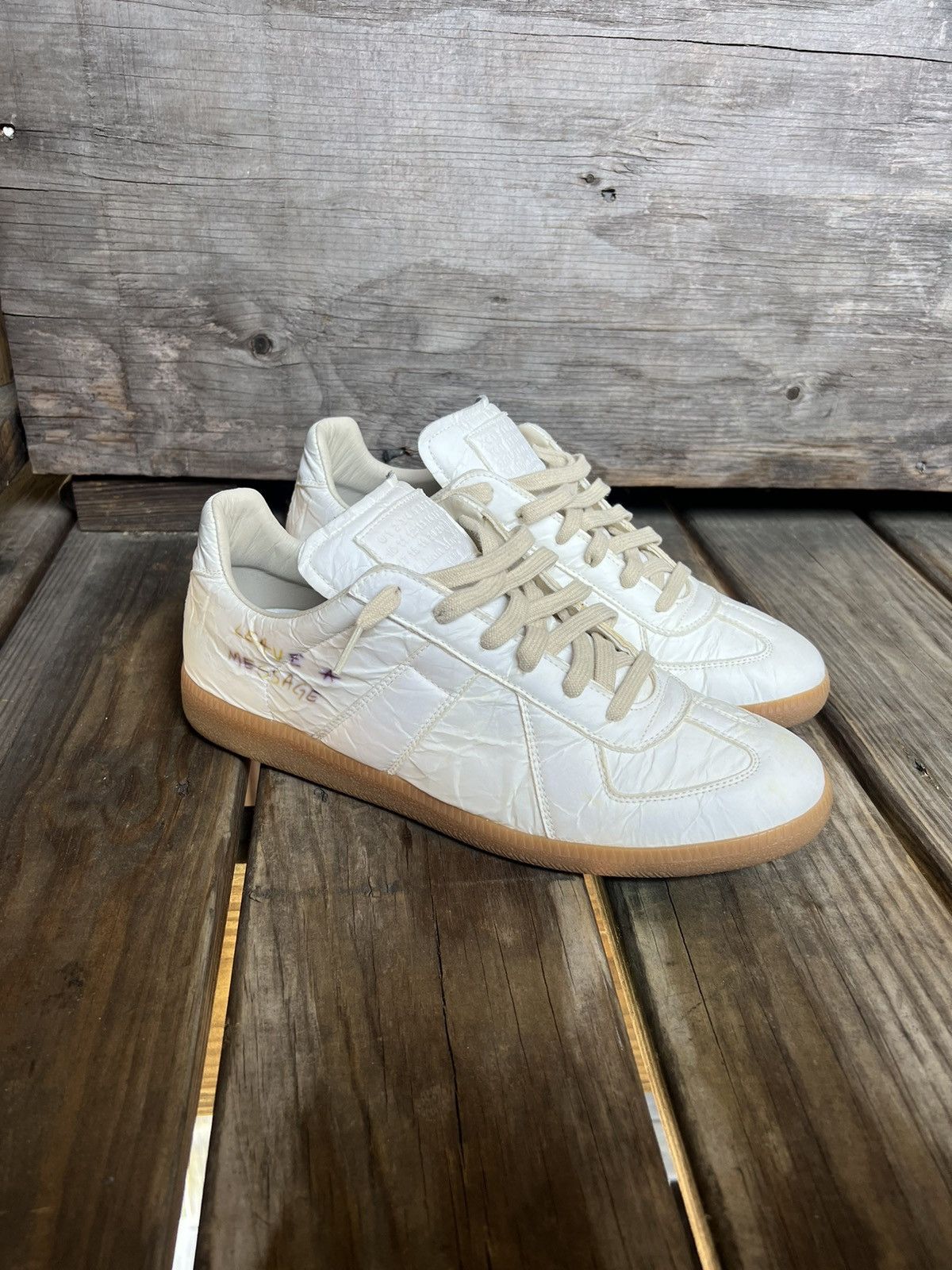 Designer Luxury Maison Margiela Maison Margiela Gats Leave A Message Grailed