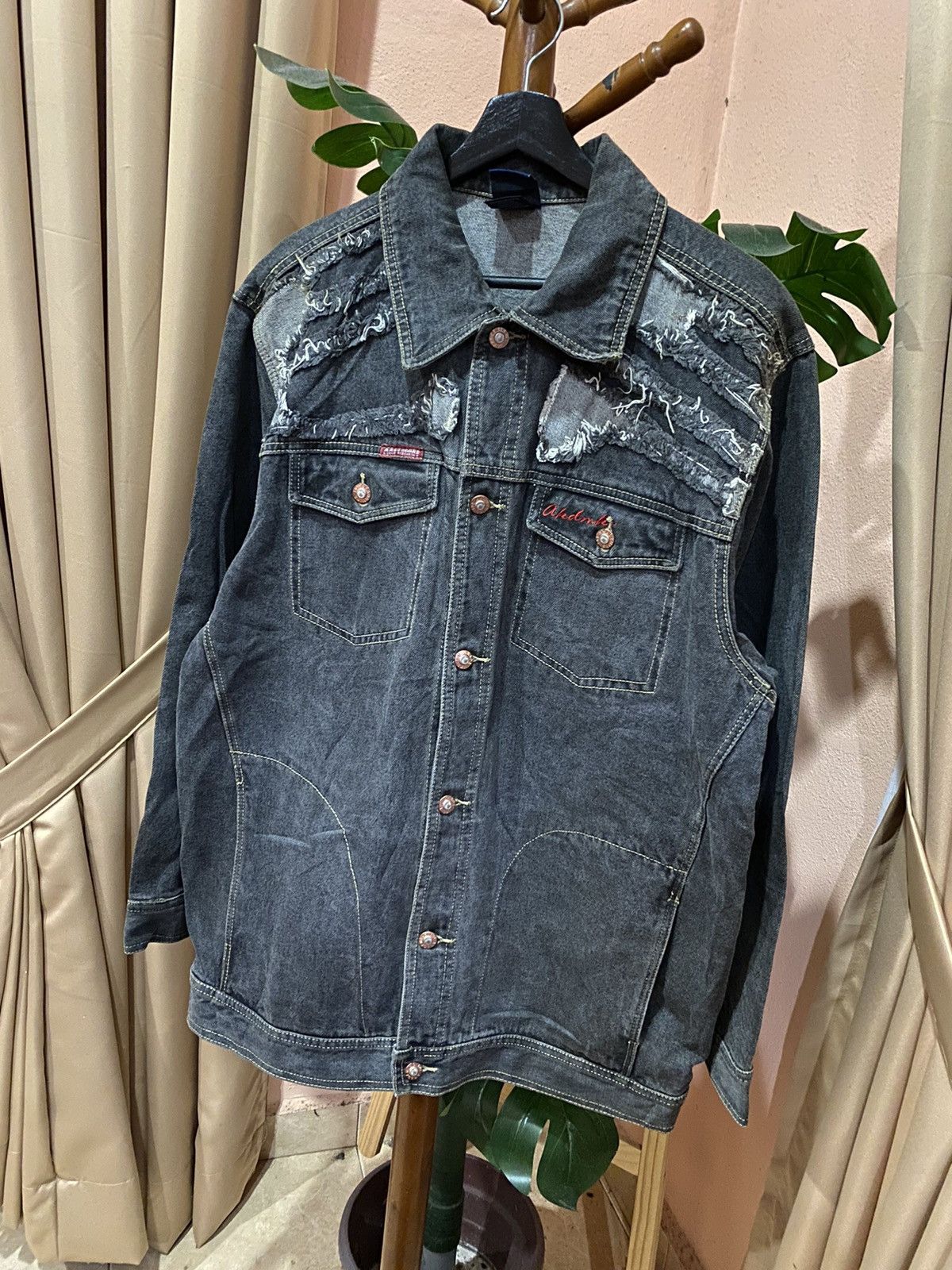 Akademiks VINTAGE Y2K AKADEMIKS DENIM JACKET Size US L / EU 52-54 / 3 - 2 Thumbnail