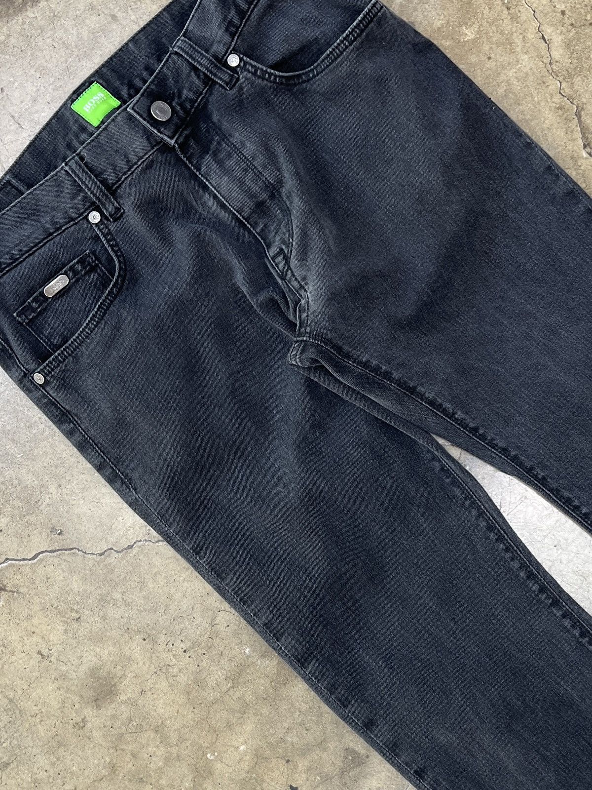 Hugo Boss Hugo Boss Black Stretch Denim Jeans 33x30 Size US 33 - 1 Thumbnail