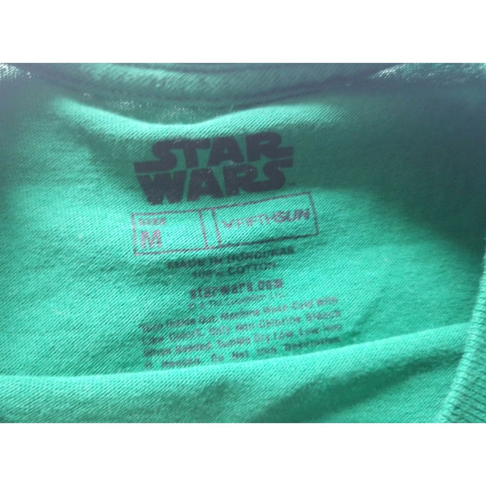 Star Wars VINTAGE Star Wars Darth Vader I Find Your Lack of Cheer Disturbing Christmas T-Shirt M Green Mens Graphic Tee Size US M / EU 48-50 / 2 - 5 Thumbnail