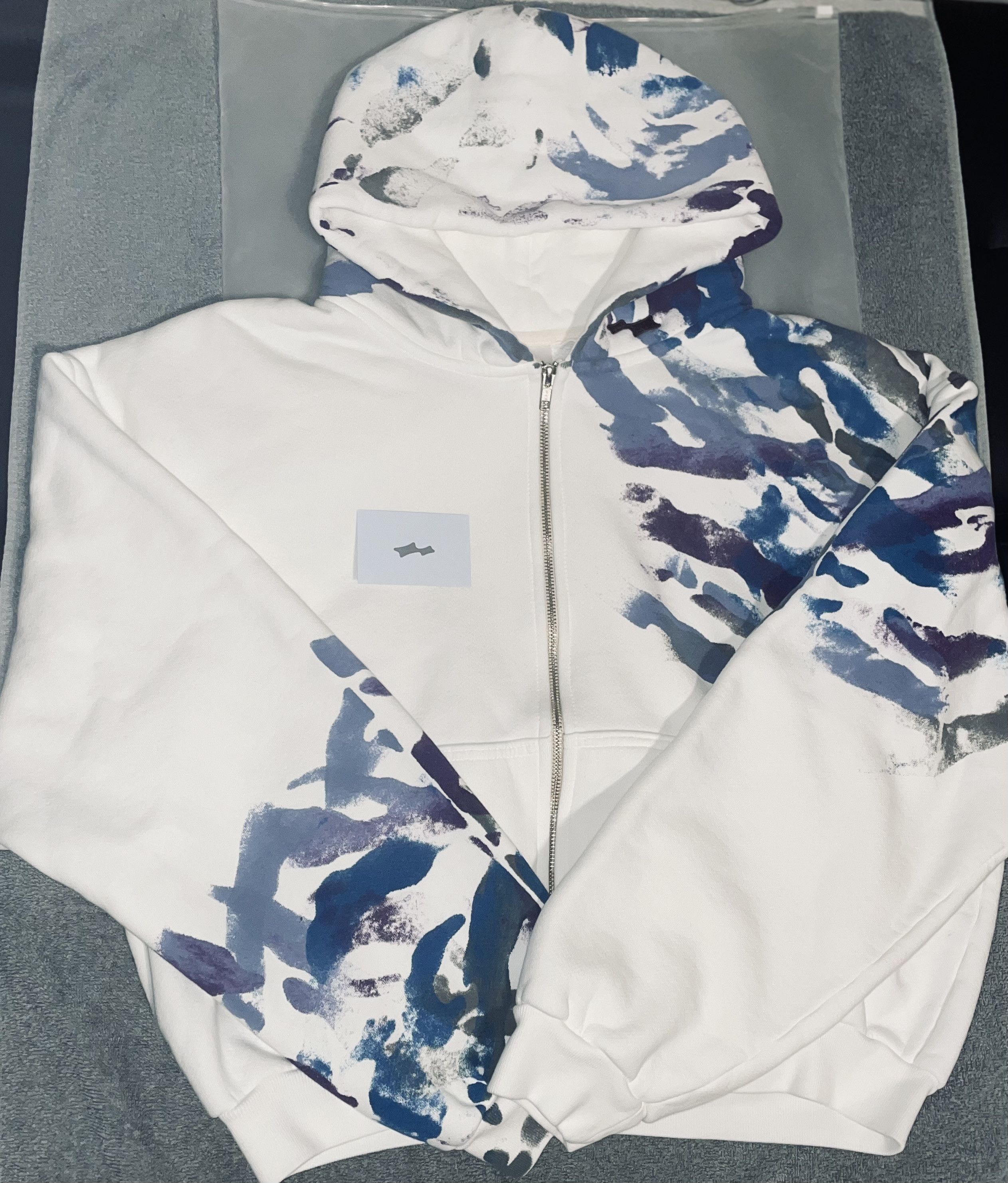 SKYLRK SKYLRK; WAVE CAMO-ZIP HOODIE SZ S Size US S / EU 44-46 / 1 - 5 Thumbnail