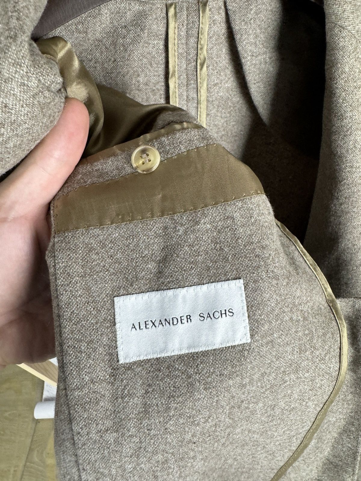 Ermenegildo Zegna Alexander Sachs Ermenegildo Zegna 2 button unlined blazer Size 46R - 13 Thumbnail