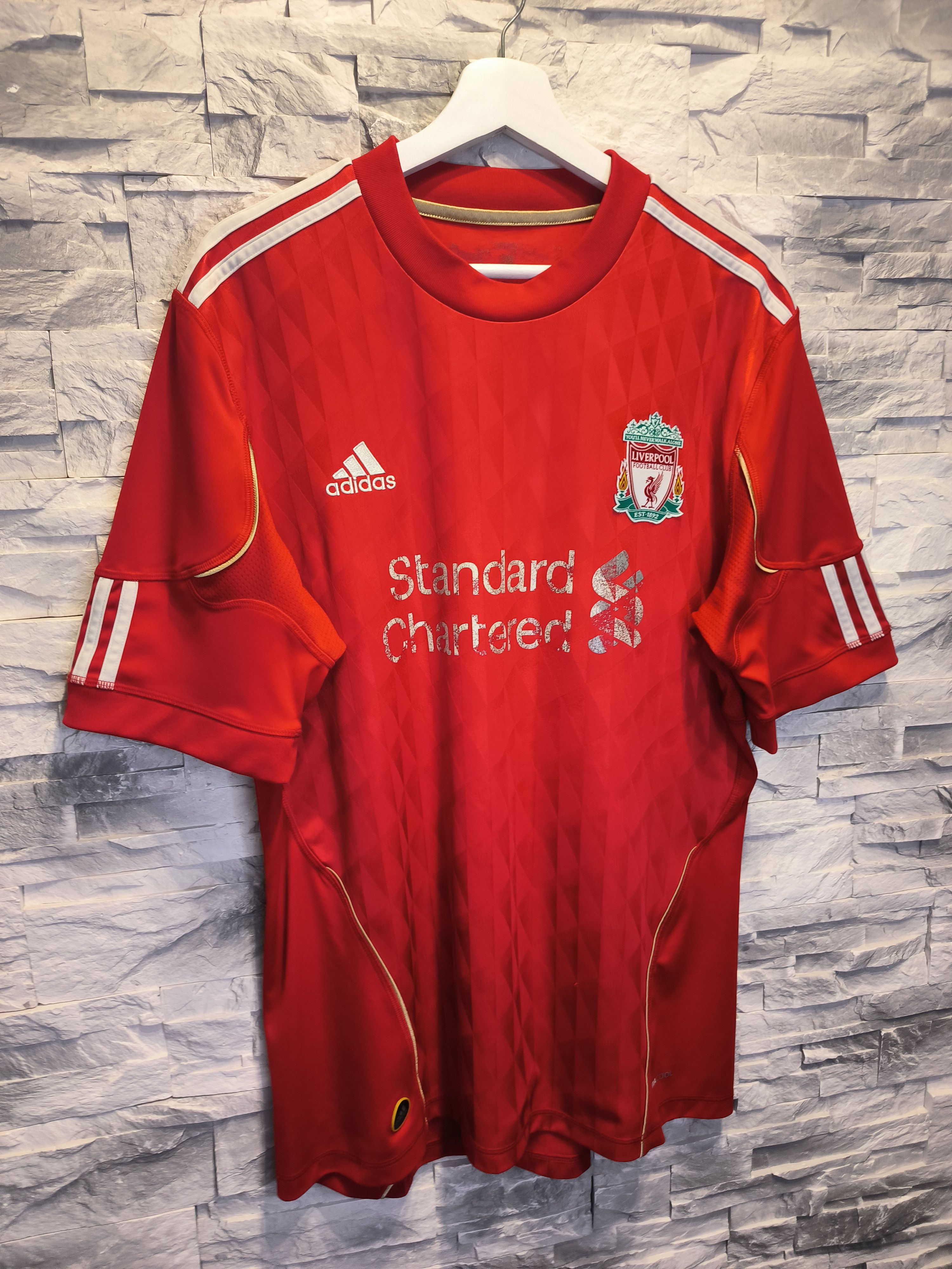 Adidas × Vintage Adidas FC Liverpool Football Jersey Shirt 2011 Soccer Size US L / EU 52-54 / 3 - 3 Thumbnail