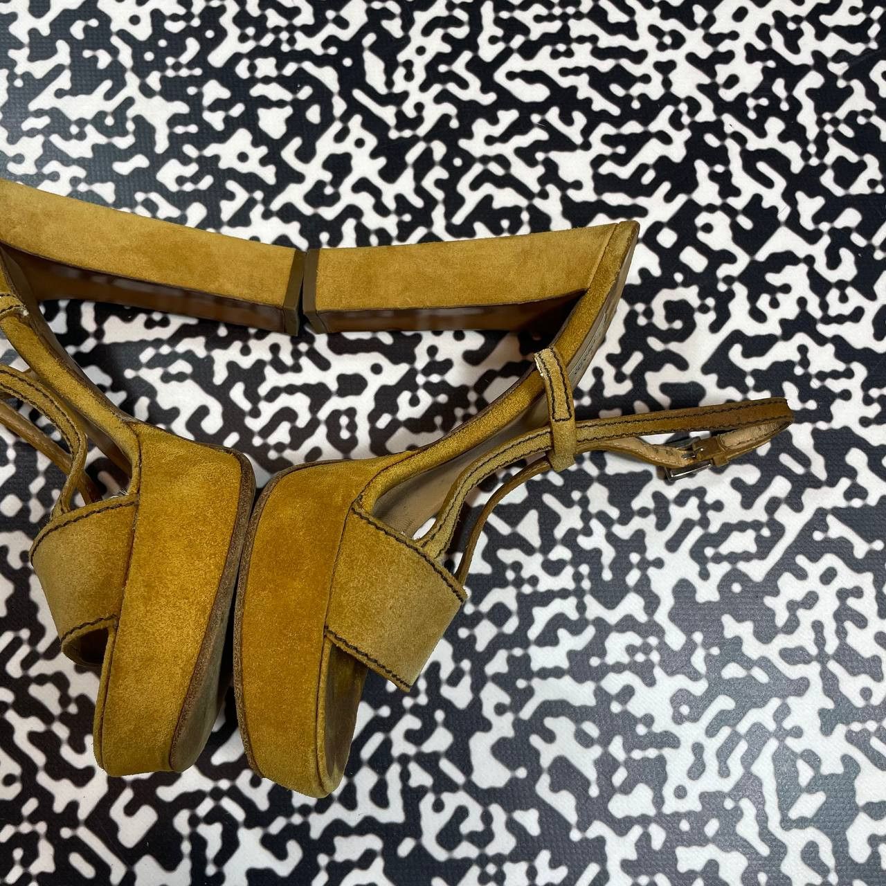 Prada Vintage Y2K Prada Luxury Heels Retro 90s Style Size US 4 / IT 34 - 12 Thumbnail