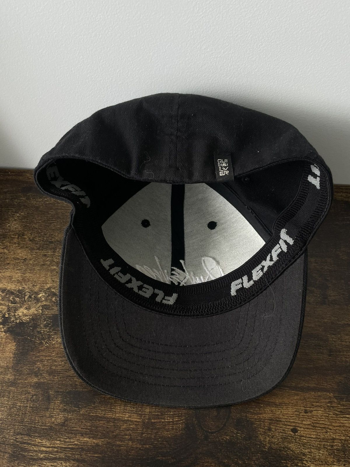 Quiksilver Vintage Quiksilver 00’s FlexFit Y2K Surf Hat Cap Black RARE Size ONE SIZE - 3 Thumbnail