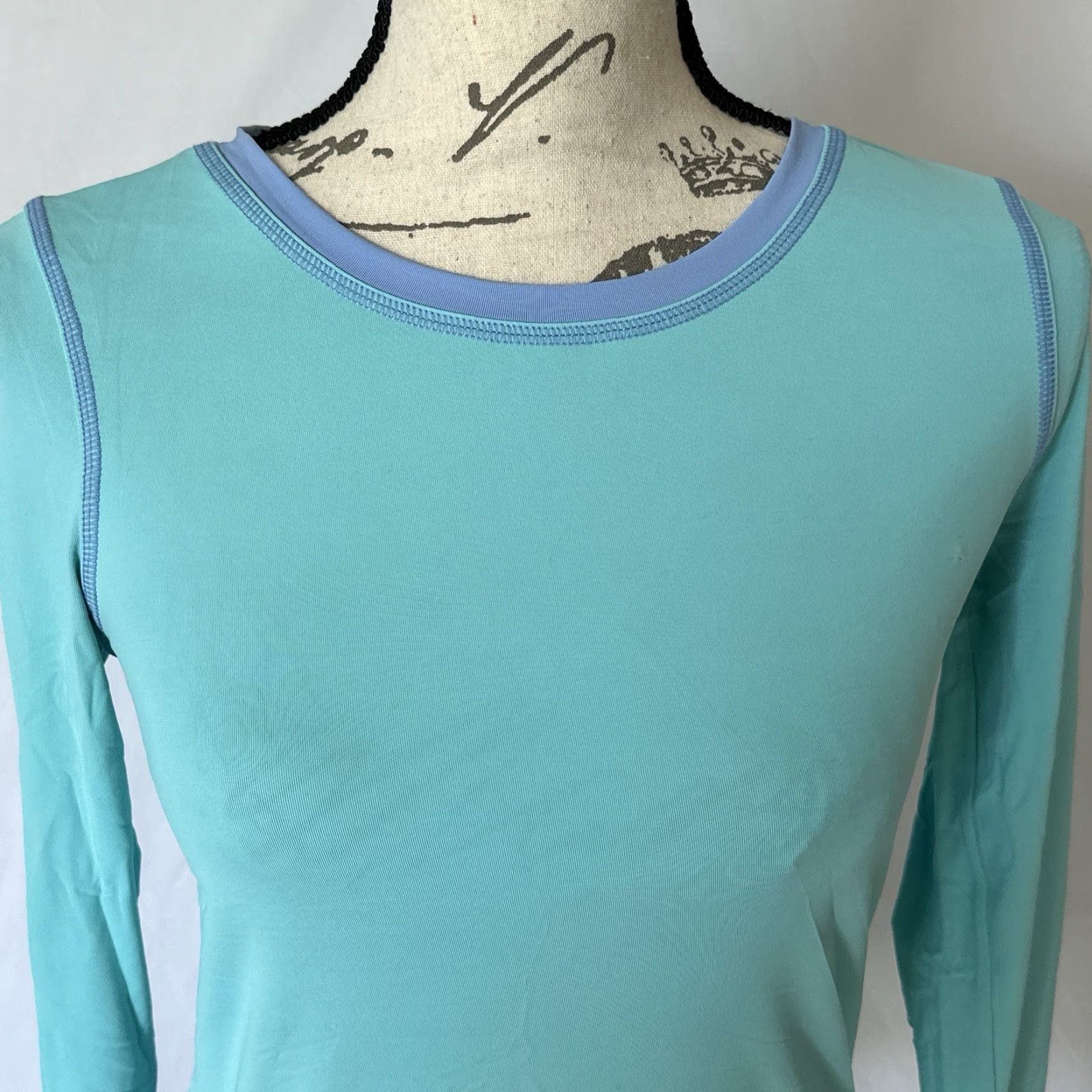 Lilly Pulitzer Lilly Pulitzer Luxletic Pullover Shirt Womens Medium Long Sleeve Athletic Zip Po Size S / US 4 / IT 40 - 2 Thumbnail