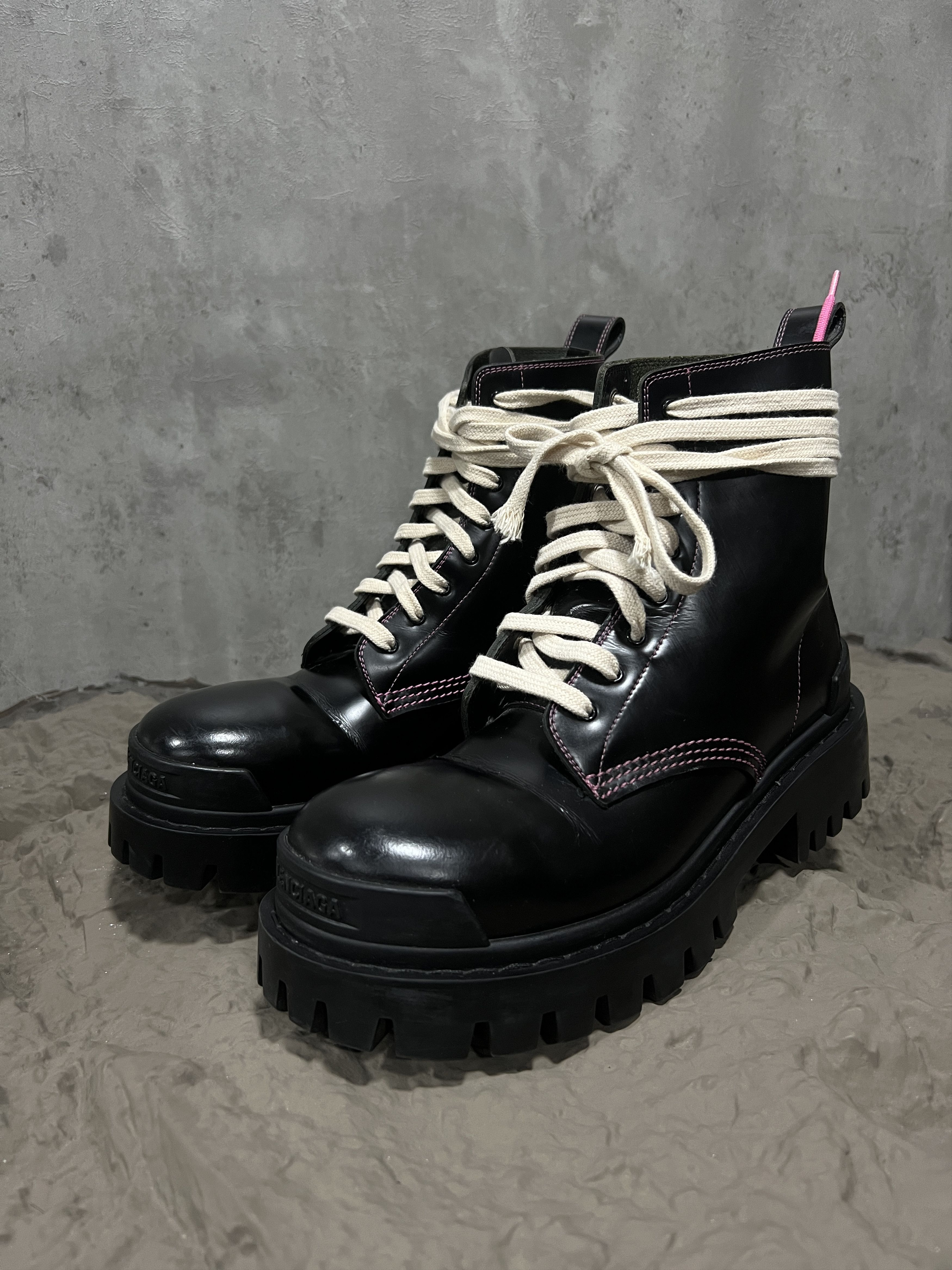 Balenciaga Balenciaga Strike Lace Up Boots EU39 Size US 9 / IT 39 - 7 Thumbnail
