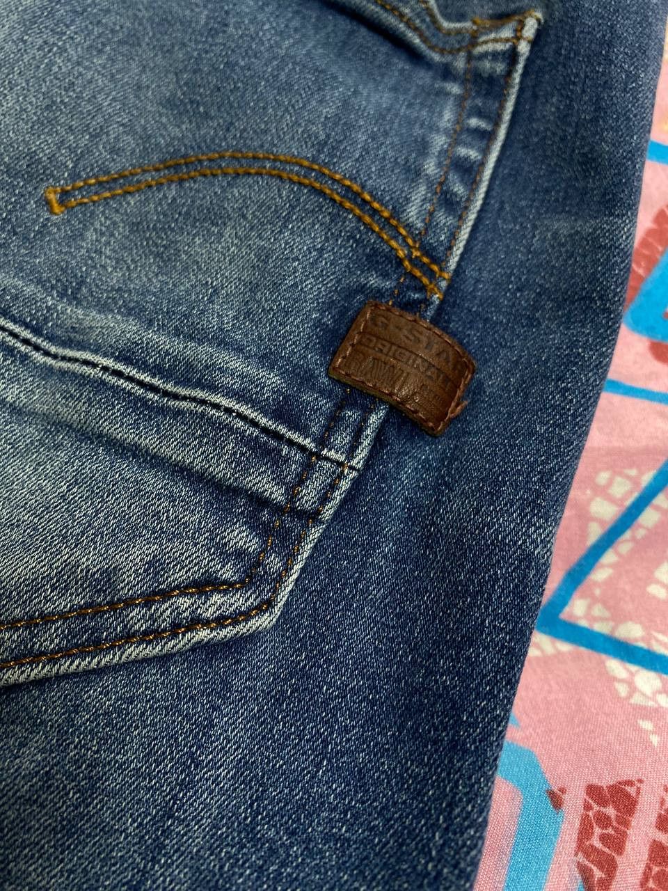 G-Star jeans Y2K G-Star Raw logo vintage D-STAQ 5-POCKET slim Size US 31 - 6 Thumbnail