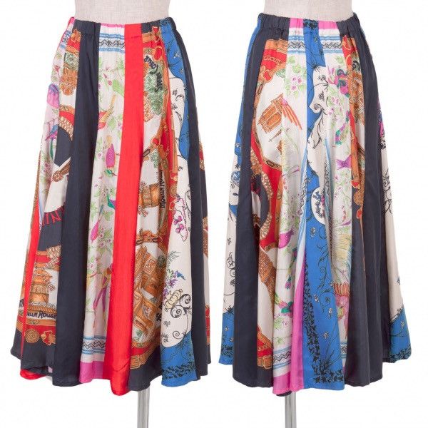 Comme des Garcons Comme des Garcons vintage scarf pattern skirt Size 28" / US 6 / IT 42 - 25 Thumbnail
