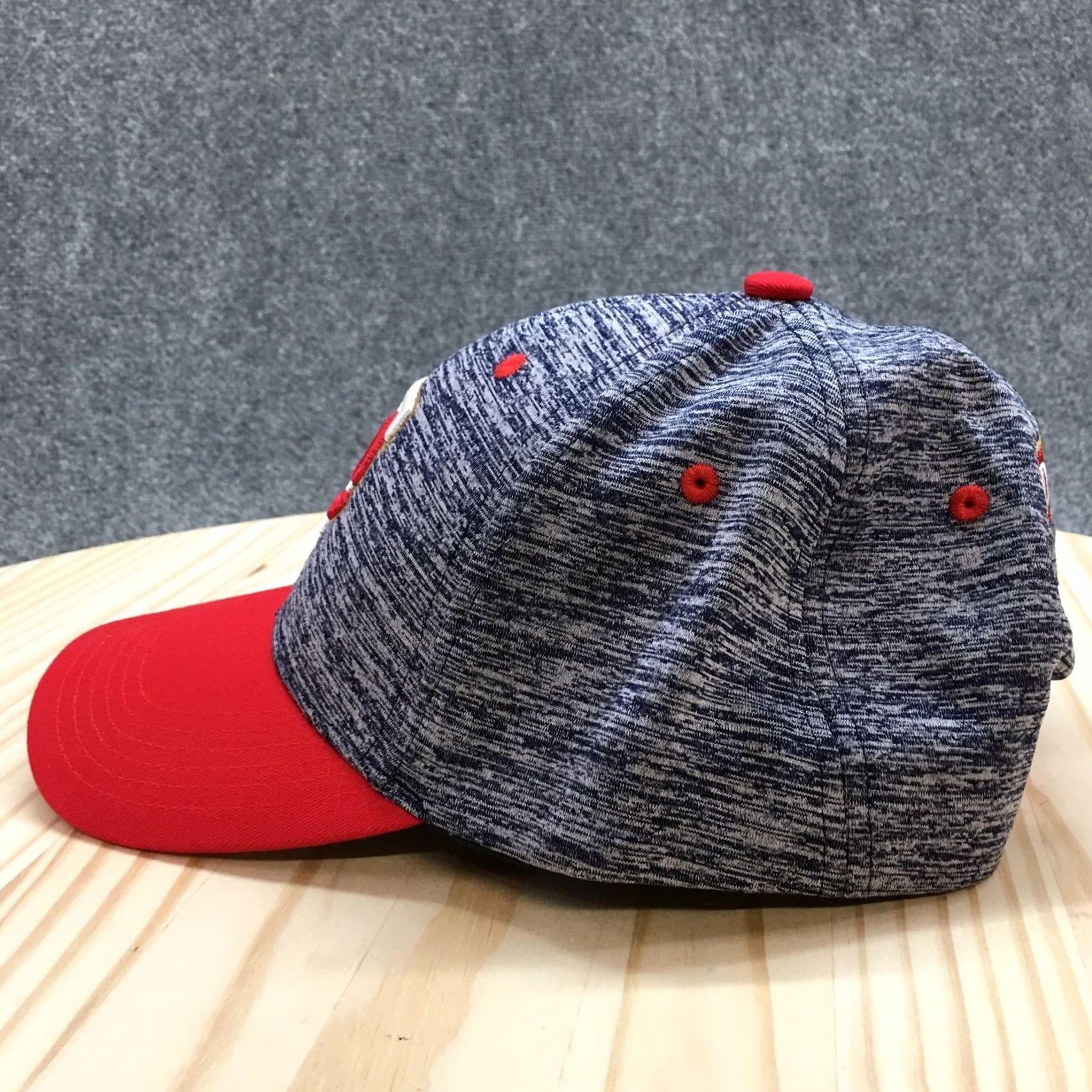Twins Minnesota Twins Melonwear Baseball Cap Mens Blue Red One Size Embroidered Logo Size ONE SIZE - 4 Thumbnail
