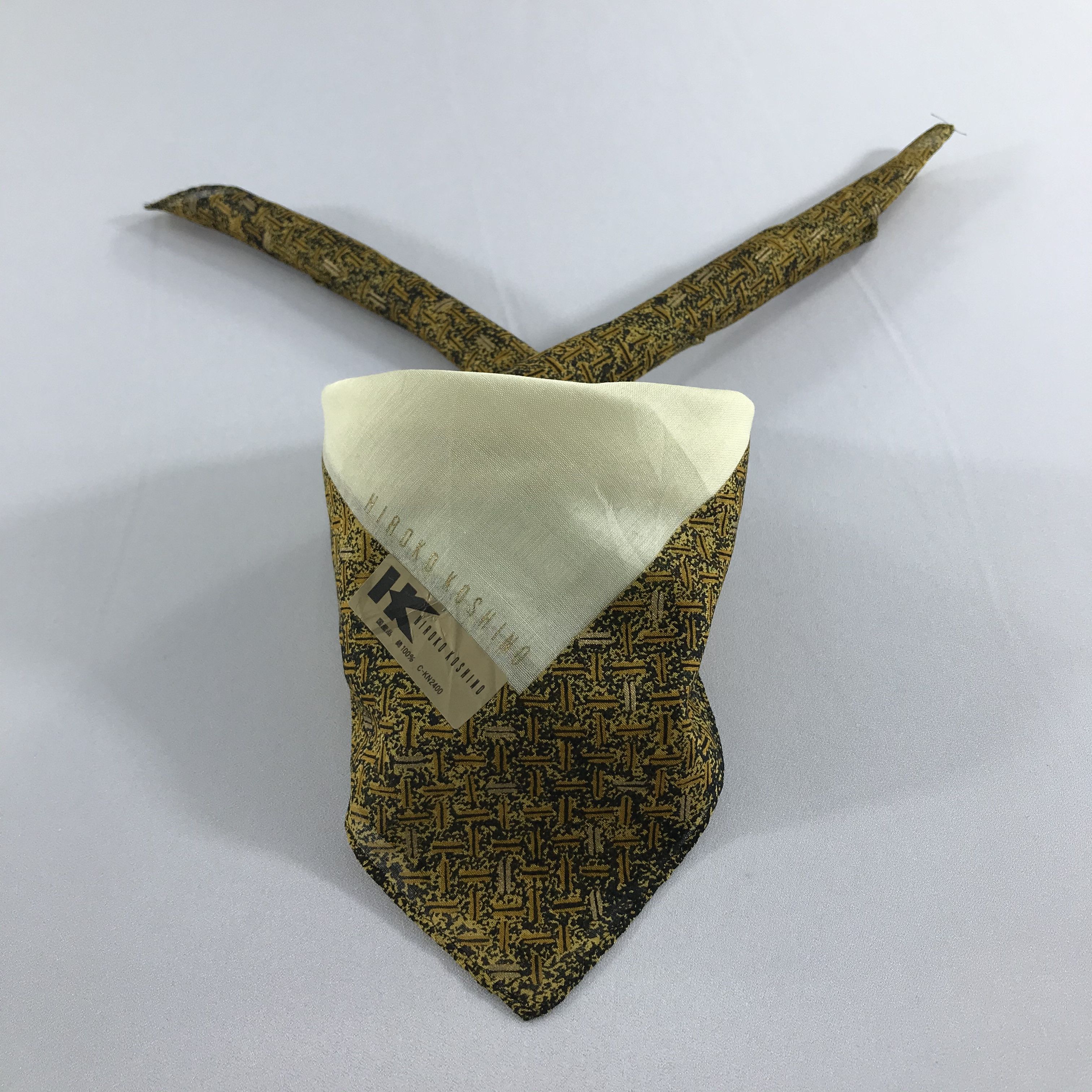 Hiroko Koshino Homme Hiroko Koshino Handkerchief Neckerchief Bandana H1140 Size ONE SIZE - 1 Thumbnail