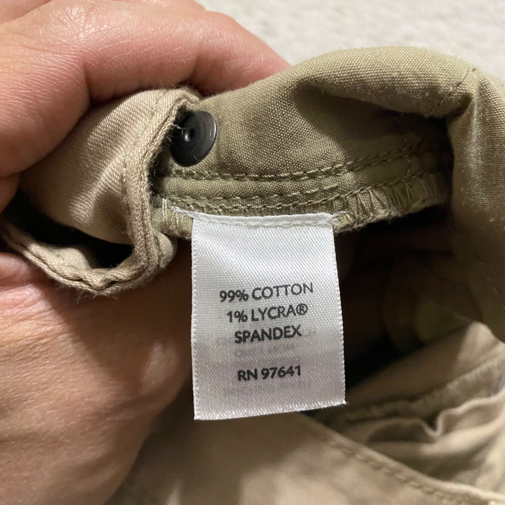 J. Jill VINTAGE no | J. Jill Pants Beige Slim Straight Chino Mid Rise Petite 12P Womens Size 24" / US 00 / IT 34 - 4 Thumbnail