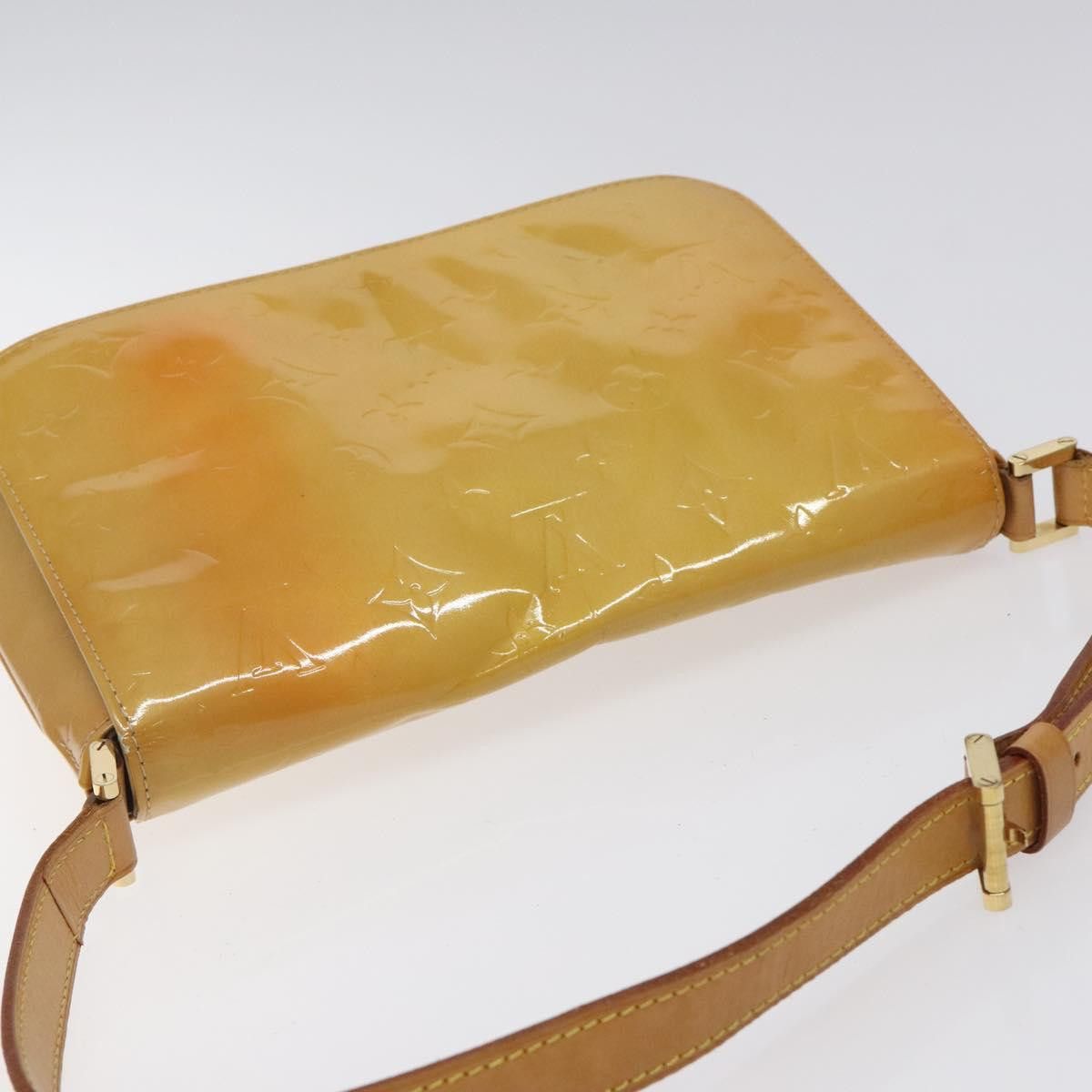 Louis Vuitton LOUIS VUITTON Monogram Vernis Thompson Street Bag Beige Size ONE SIZE - 6 Thumbnail