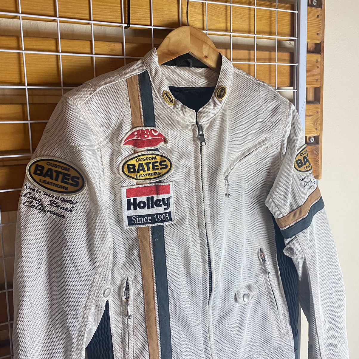 Other × Sports Specialties Bates Leathers Mesh Biker Jacket Size US M / EU 48-50 / 2 - 4 Thumbnail