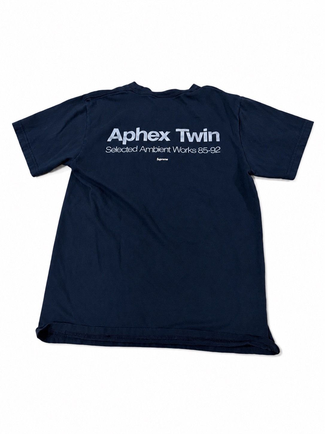 Supreme Supreme Aphex Twin Ambient Works Navy Tee SS25 Size US S / EU 44-46 / 1 - 2 Thumbnail