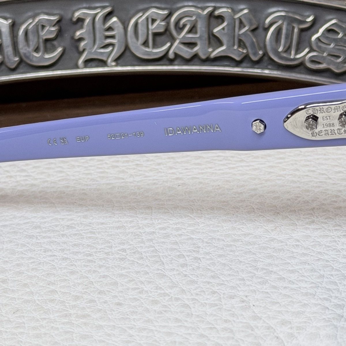 Chrome Hearts Chrome Hearts IDAWANNA Sunglasses Size ONE SIZE - 7 Thumbnail
