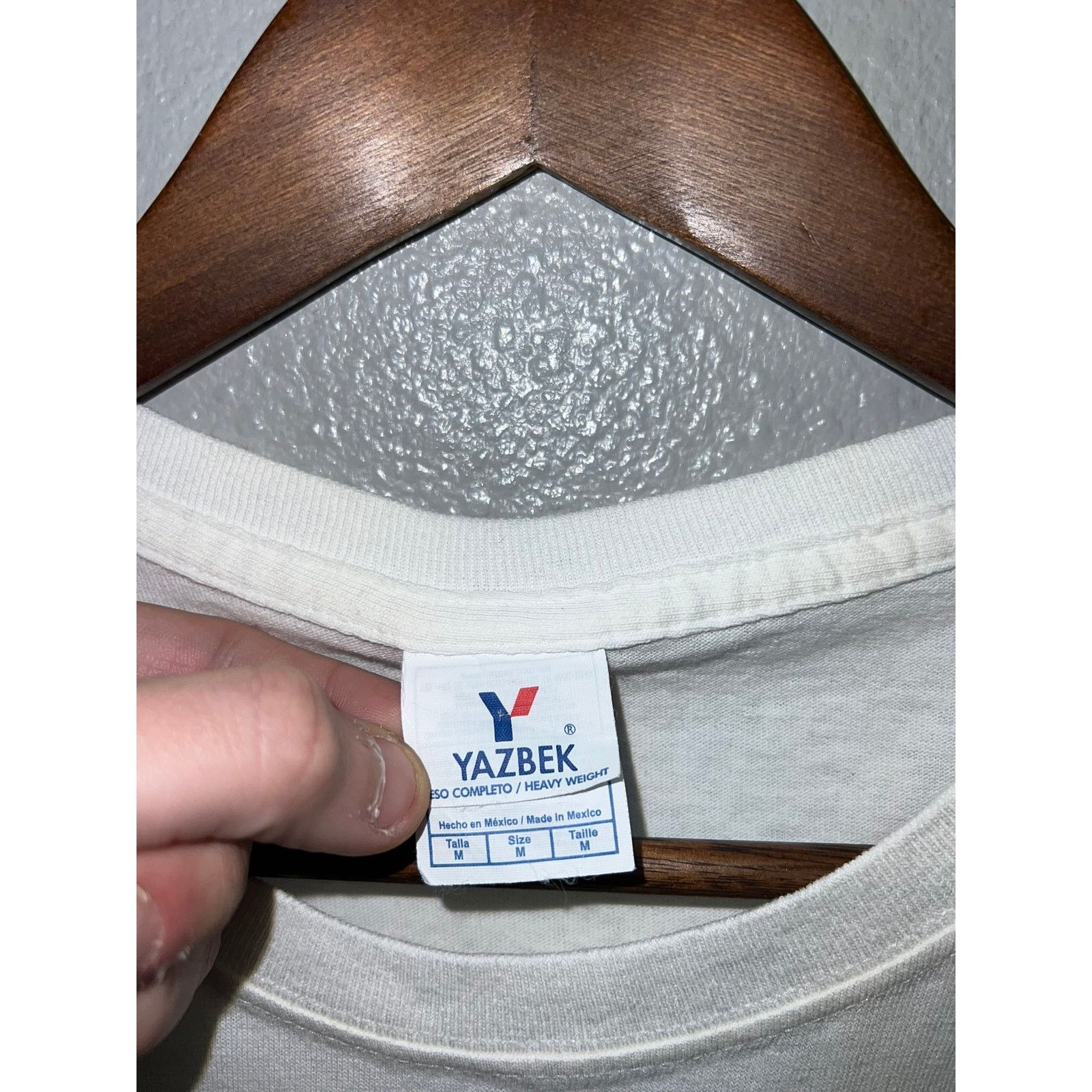 Vintage Primer Festival Shirt Del Dia Del Migrante White Tee Medium Size US M / EU 48-50 / 2 - 5 Thumbnail