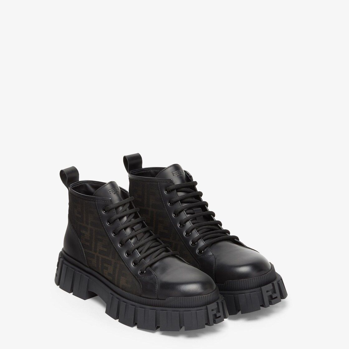 Fendi o1s1wg111025 Force Biker Boots in Black Size US 11 / EU 44 - 4 Thumbnail