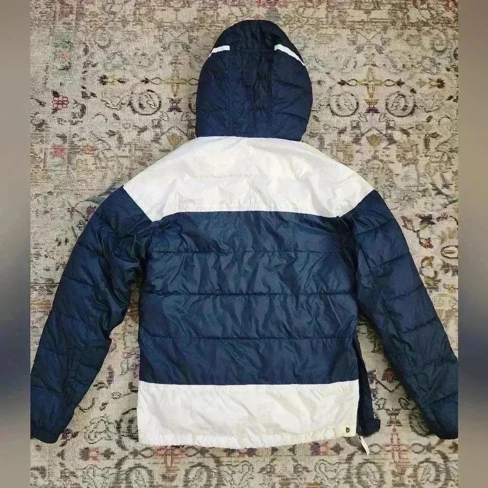 Columbia COLUMBIA Lodge Navy Pullover Puffer Hooded Jacket Size US S / EU 44-46 / 1 - 3 Thumbnail