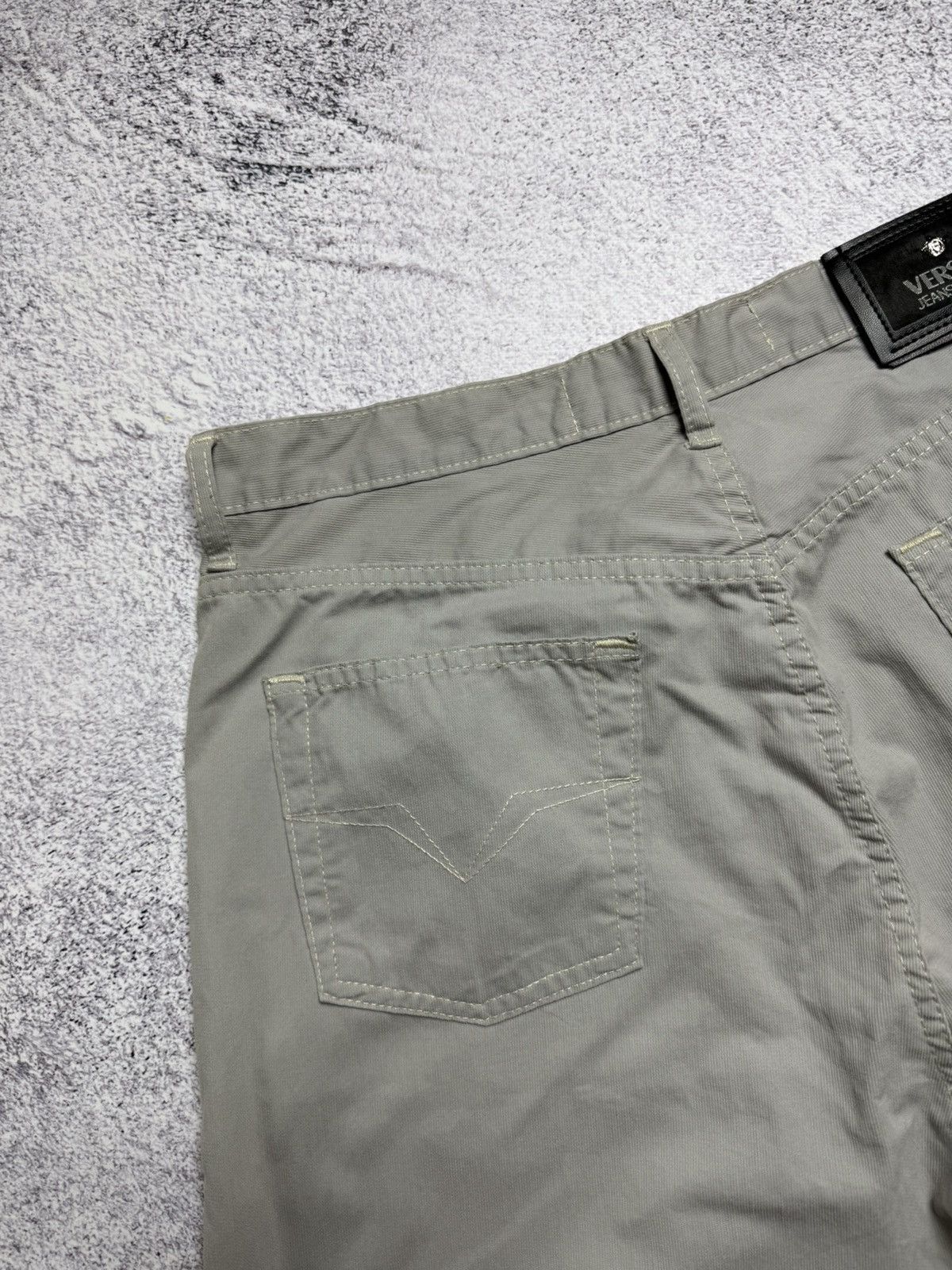 Versace Vintage 90s Versace Pants Rare Luxury Designer Chino Style Size US 34 / EU 50 - 5 Thumbnail