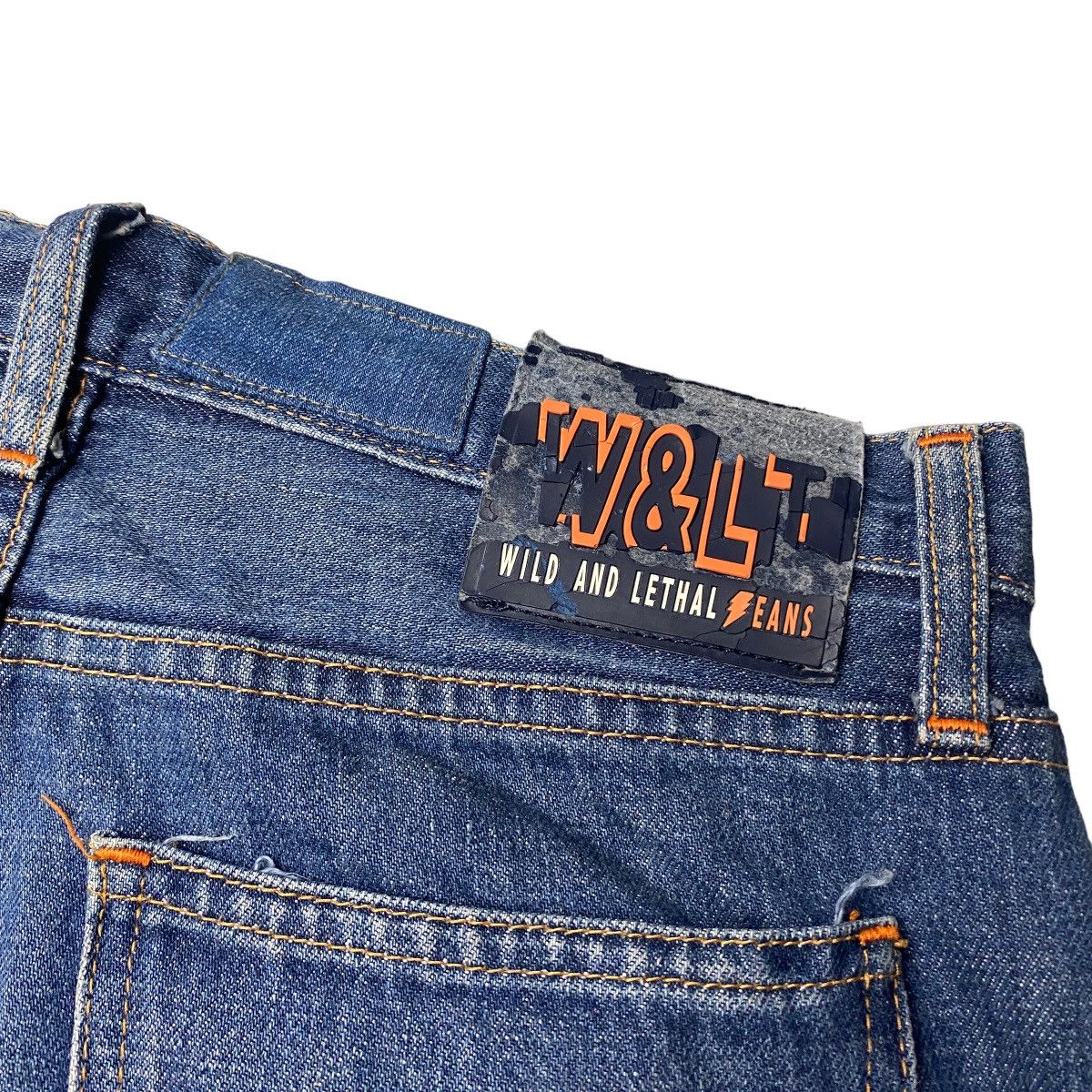 Walter Van Beirendonck 2000's W&LT OG Asymetrical Zipper Jeans Size US 28 / EU 44 - 9 Thumbnail