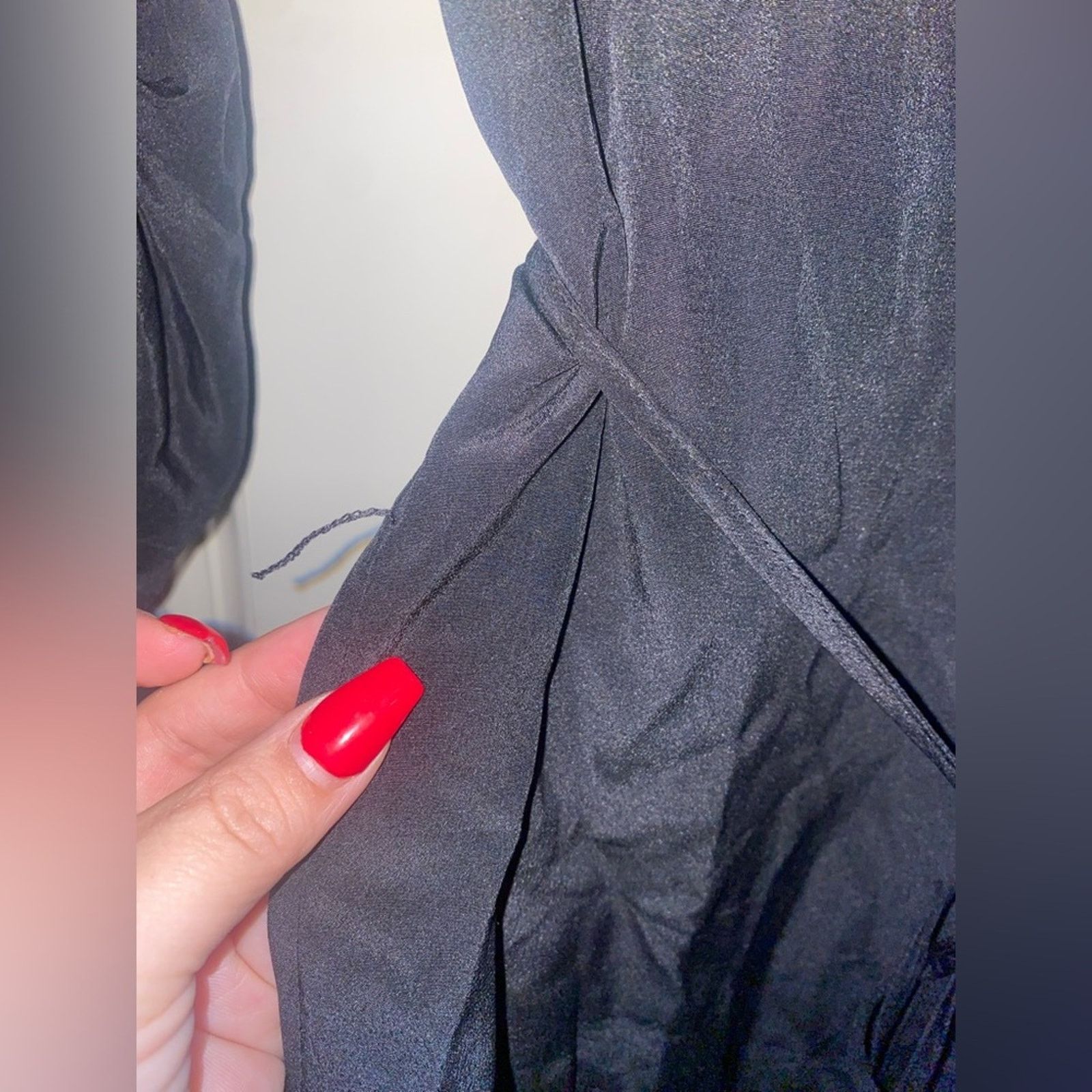 Joie Joie Motega Tie-Waist Silk Dress Black Small Size S / US 4 / IT 40 - 7 Thumbnail