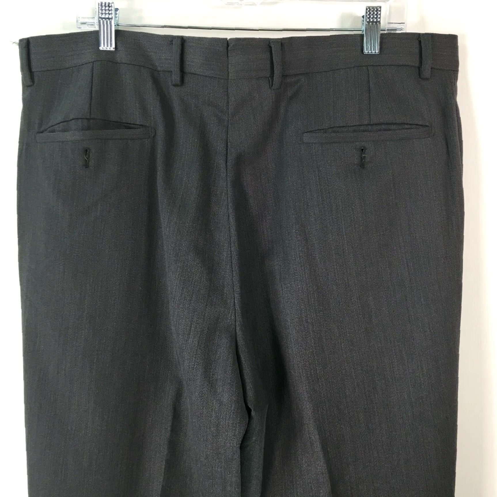 Joseph Abboud Joseph Abboud Gray Pleated Front Cuffed Dress Pants Size 38x32 Regular Mens Size US 38 / EU 54 - 3 Thumbnail