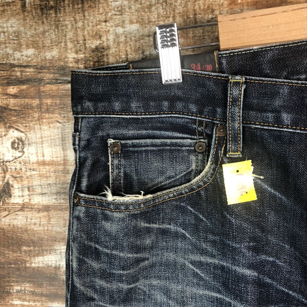 Gap DL Gap Blue Denim Pants #C296 Size US 34 / EU 50 - 7 Thumbnail